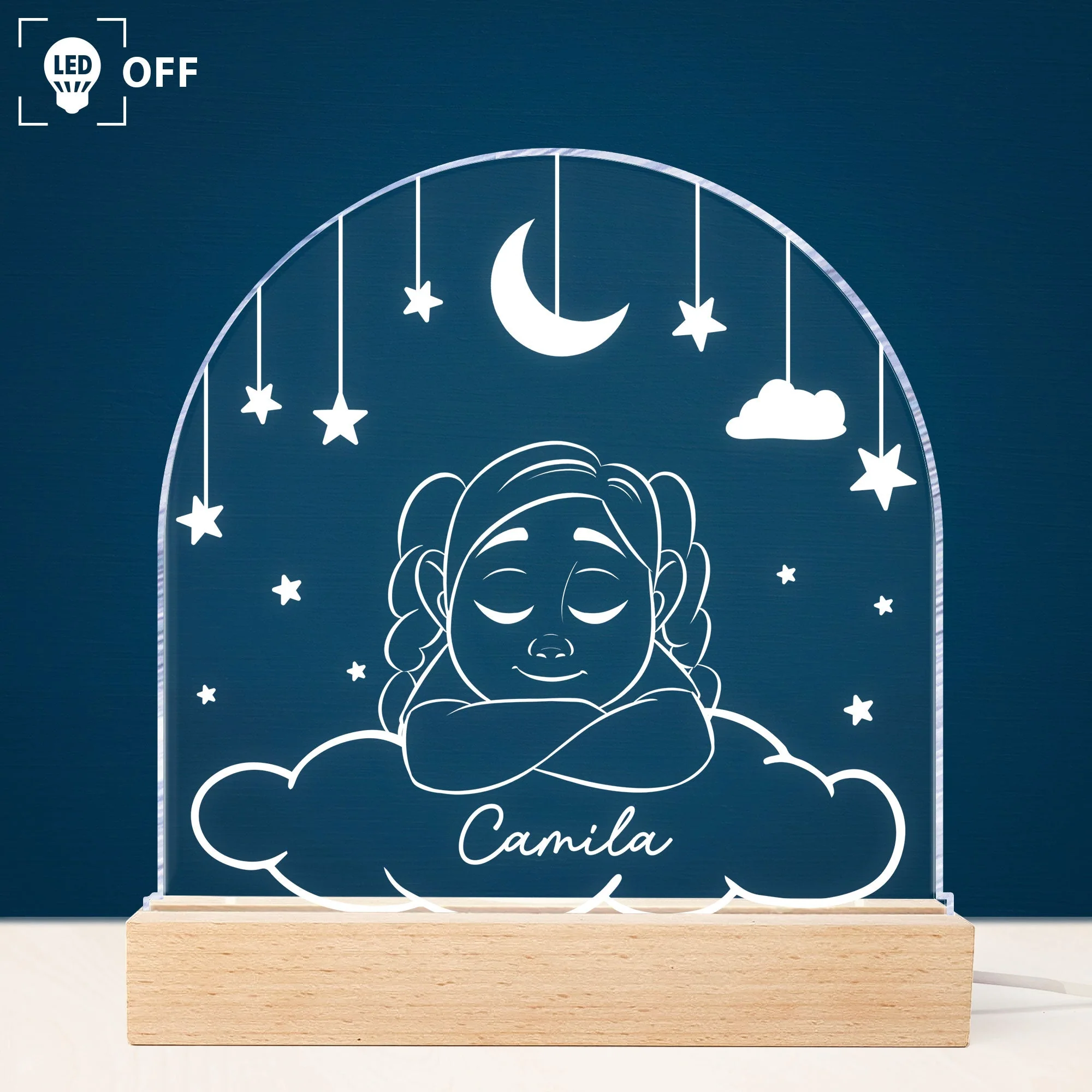 Good Night To You - Personalized LED Light - Image 2