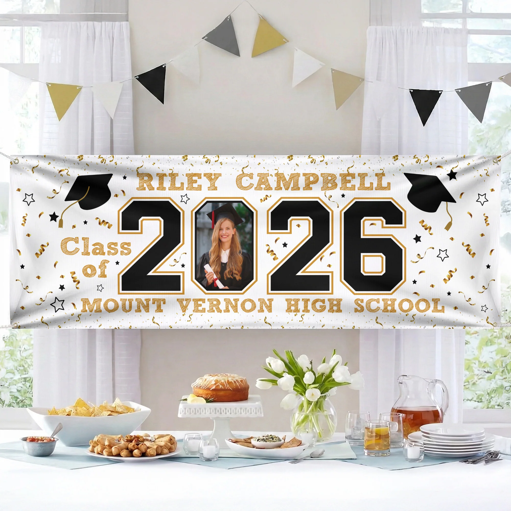 Graduation Custom - Personalized Photo Banner - Image 6