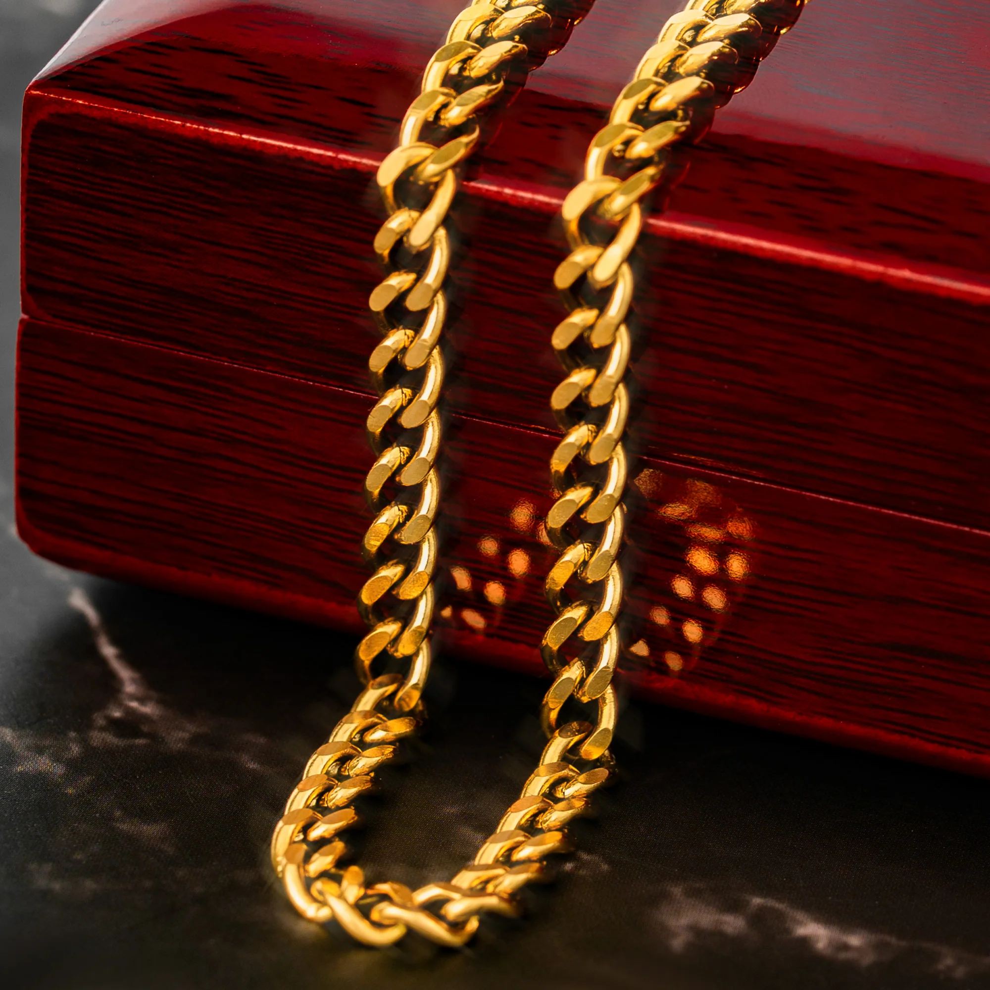 Graduation Gift For Son Believe In Yourself - Personalized Men's Cuban Link Chain - Image 5