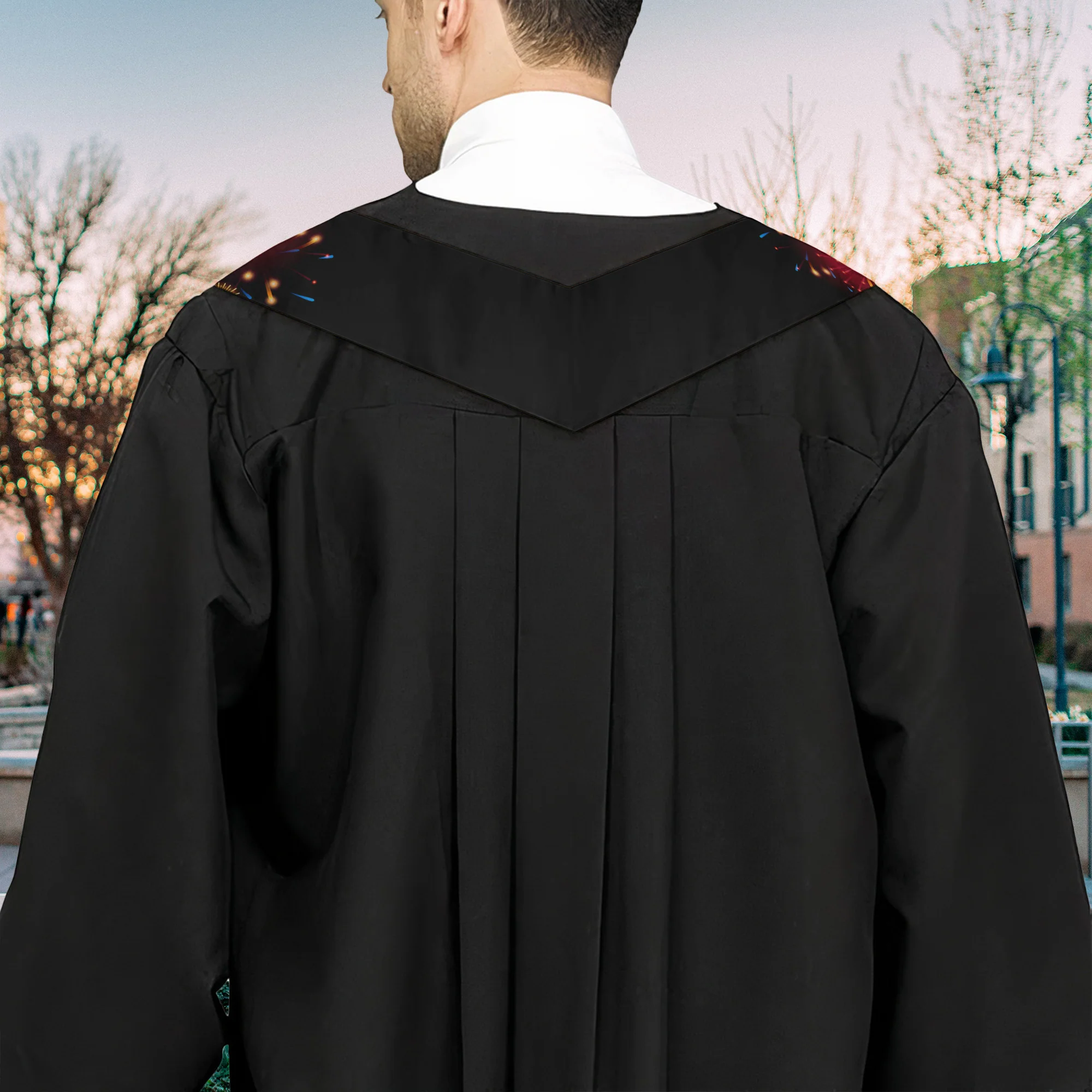 Graduation Stole Ending To New Beginning - Personalized Graduation Stole - Image 3