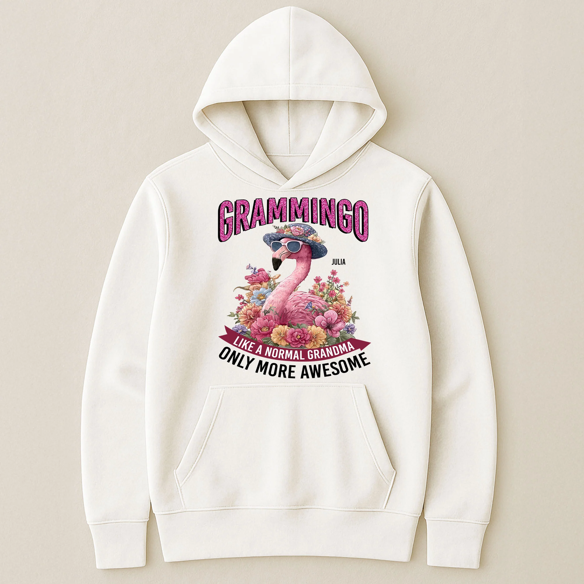 Grammingo Like A Normal Grandma, Only More Awesome - Personalized Shirt - Image 5
