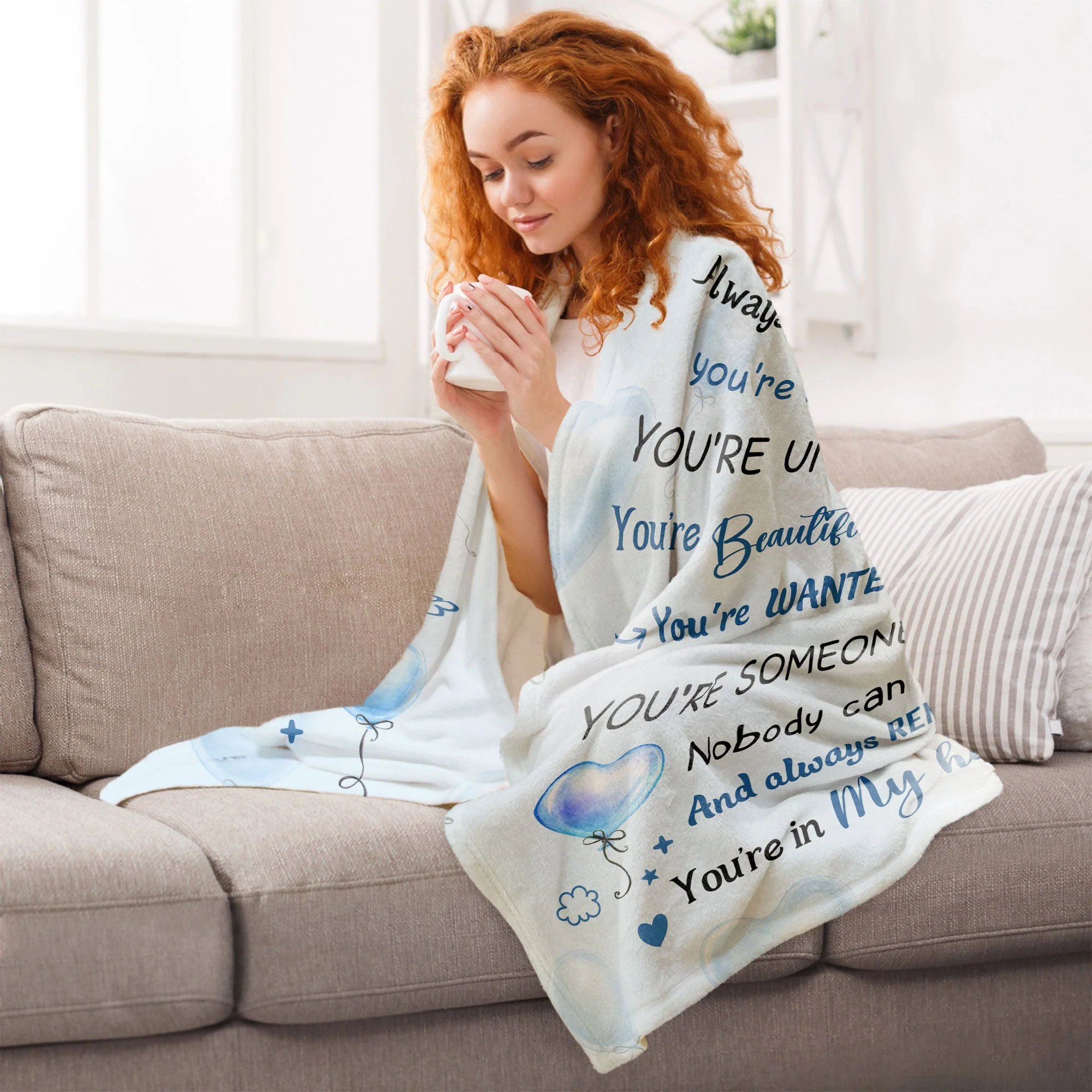 Grandkid, You're Special - Personalized Blanket - Image 6