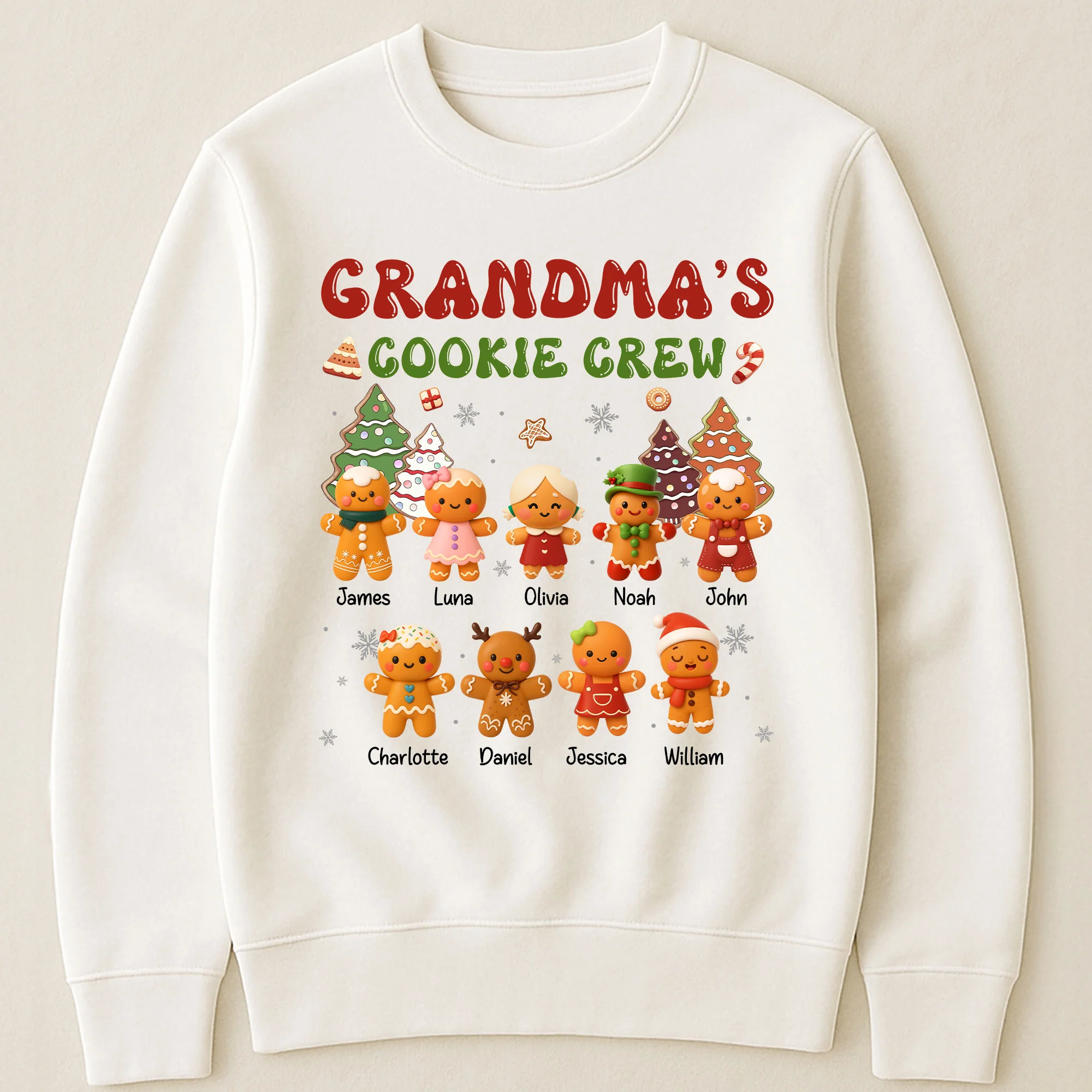 Grandma's Cookie Crew - Personalized Shirt - Image 3