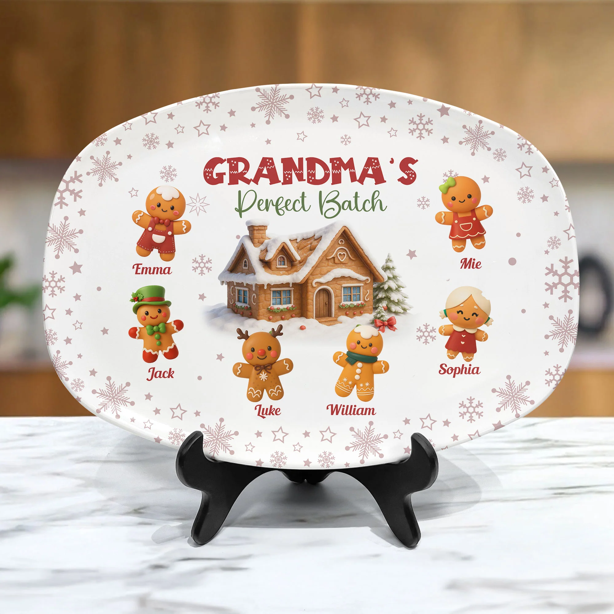Grandma's Perfect Batch New Style - Personalized Platter - Image 2