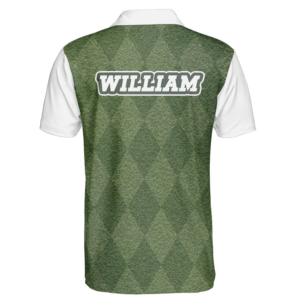 Green Grass Golf Polo - Custom Golf Shirt - Image 5