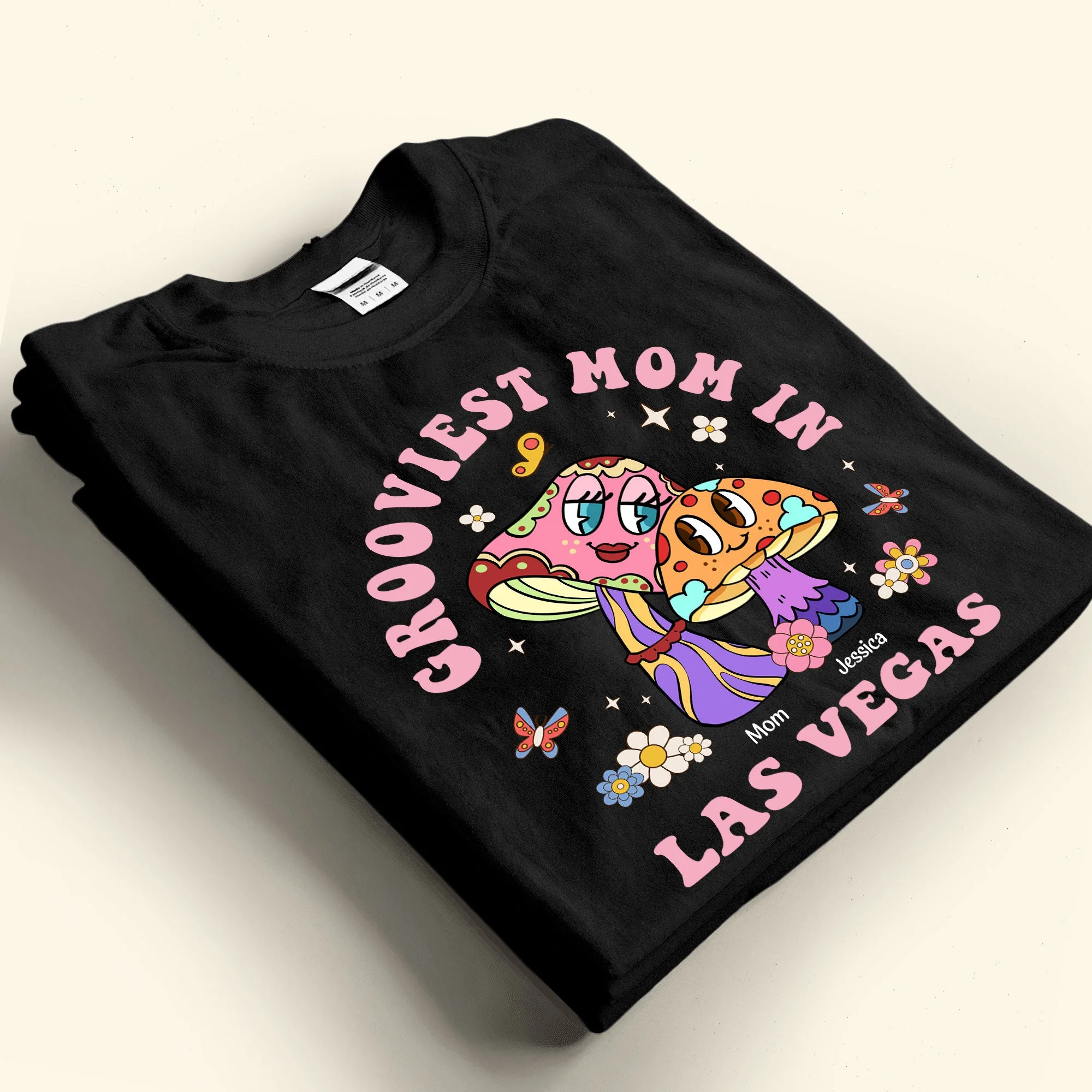 Grooviest Mom - Personalized Shirt - Image 3