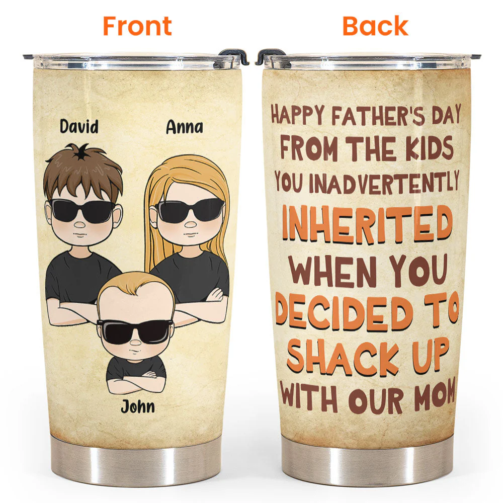 Happy Father'S Day - Personalized Tumbler Cup - Father's Day, Birthday, Funny Gift For Dad, Father - Image 4