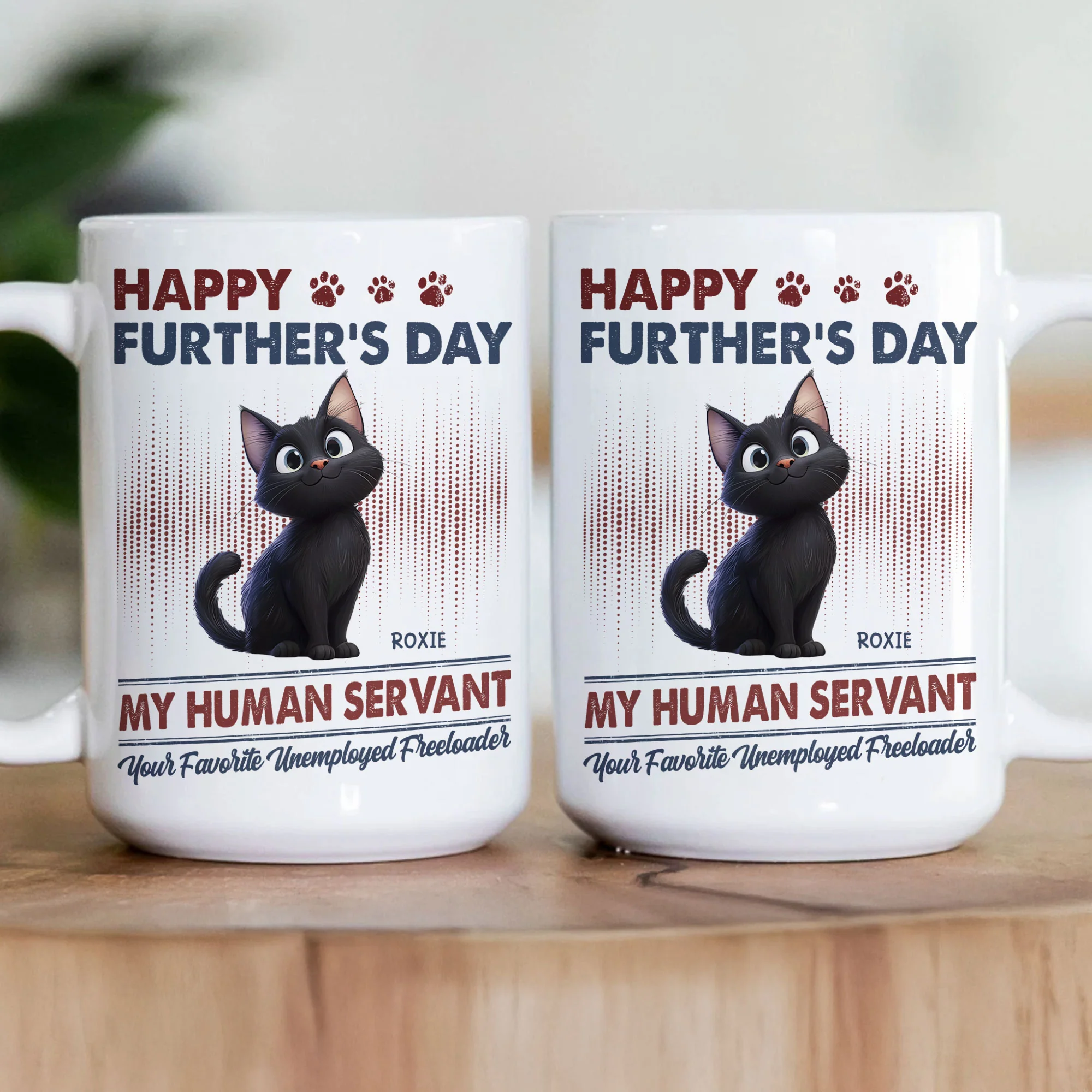 Happy Further's Day - Personalized Mug - Image 3