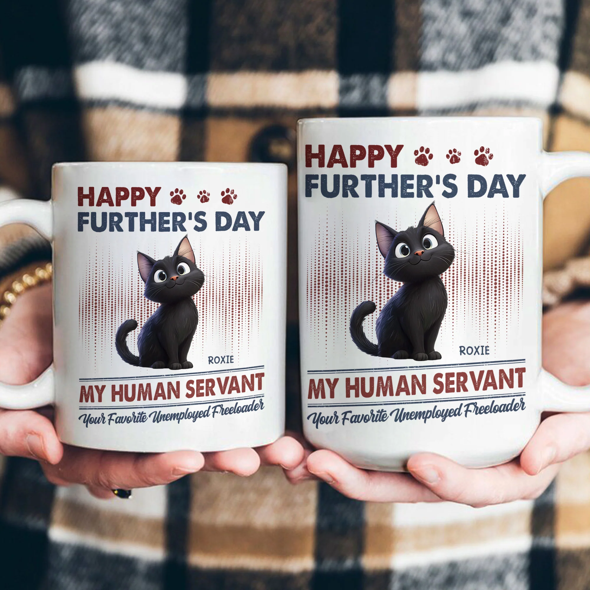 Happy Further's Day - Personalized Mug - Image 4