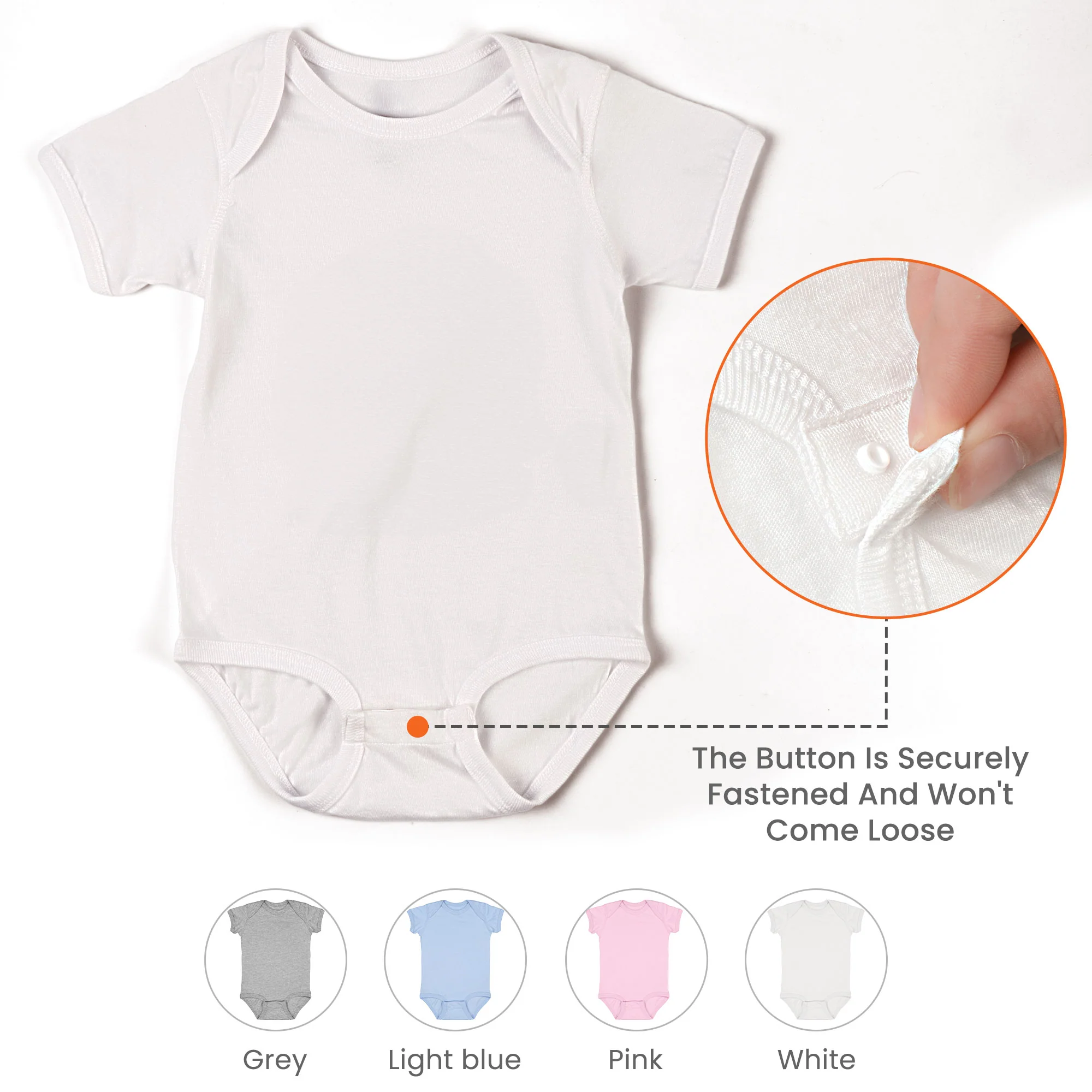 Hey I'm Yours No Returns Or Refunds - Personalized Baby Bodysuit - Image 4