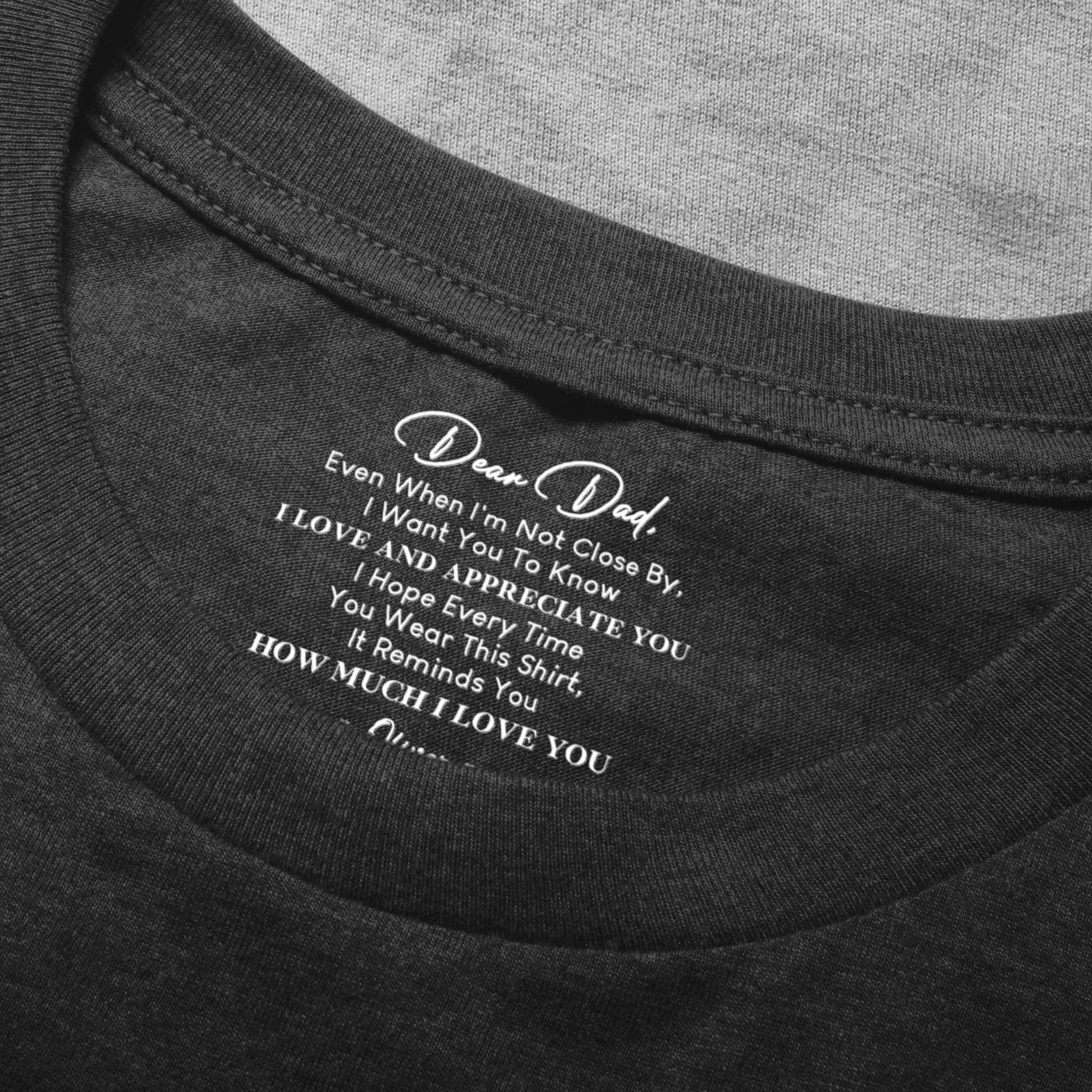 Hidden Message For Dad, Father's Day Gifts With Kids' Names - Personalized Shirt - Image 5