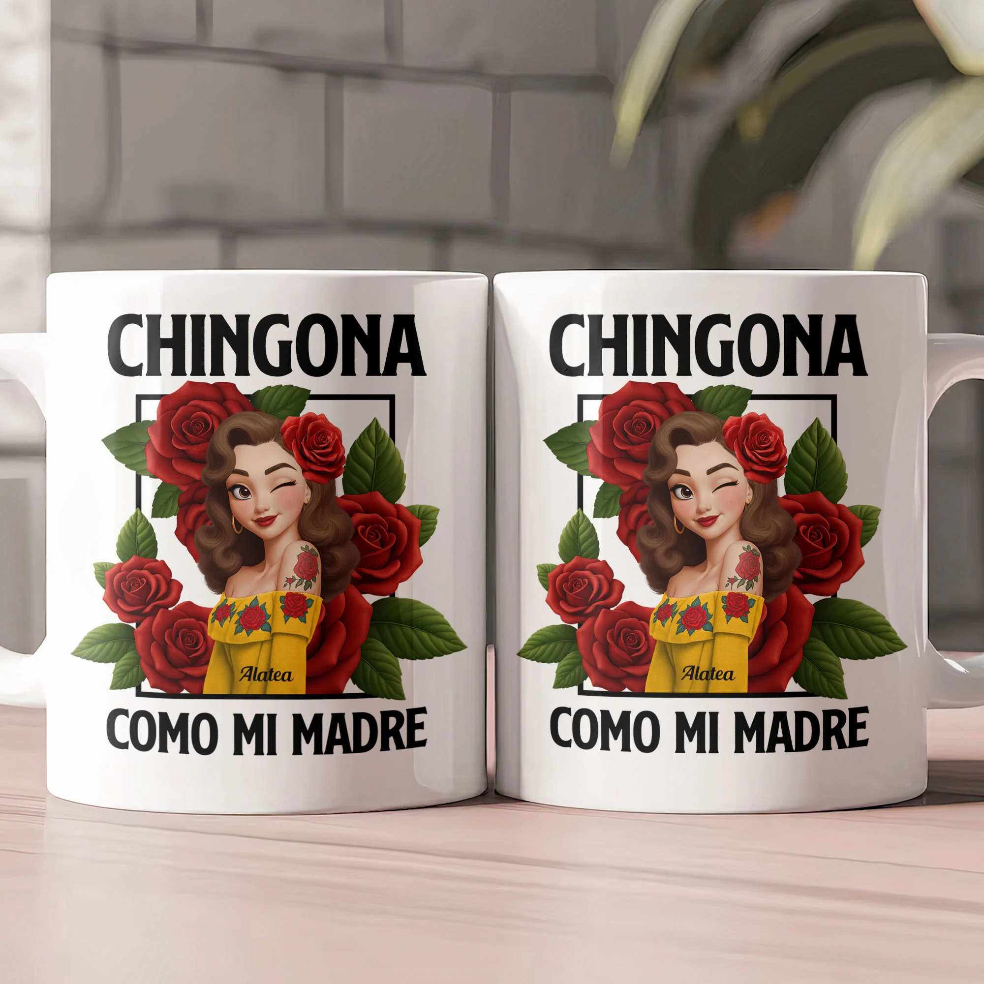 Hispanic Woman Hispanic Month Gift For Hispanics And Latinos - Personalized Mug - Image 2