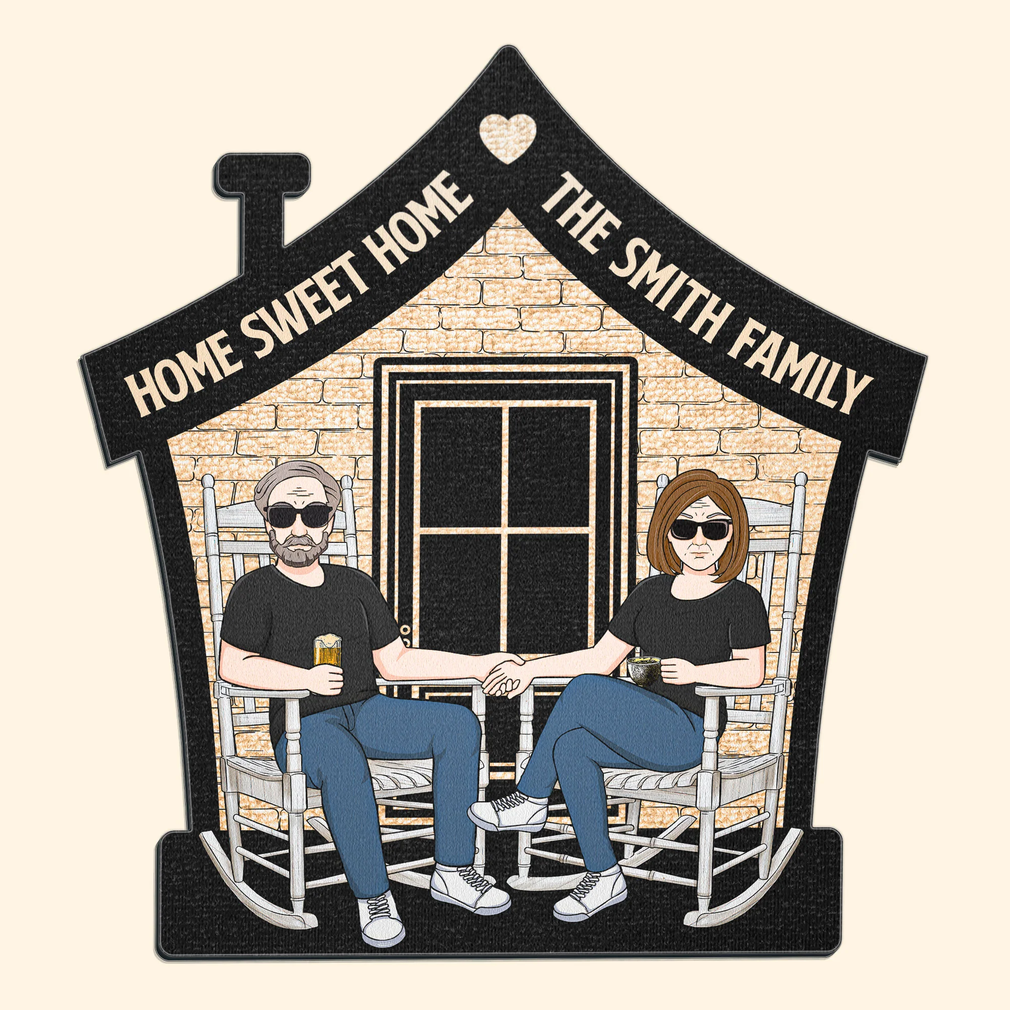 Home Sweet Home - Personalized Doormat - Image 3
