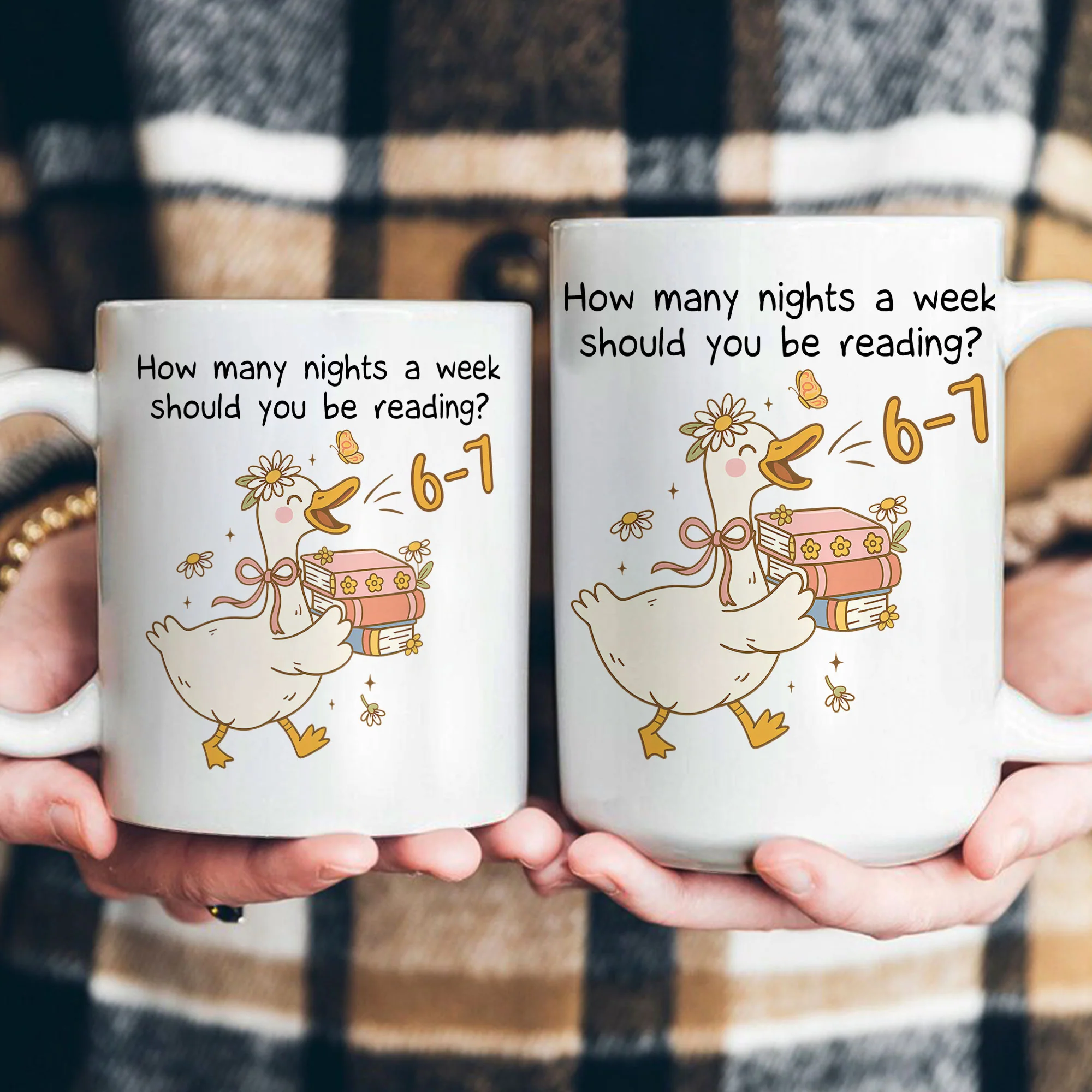 How Many Nights A Week Should You Be Reading 6-7 - Personalized Mug - Image 4