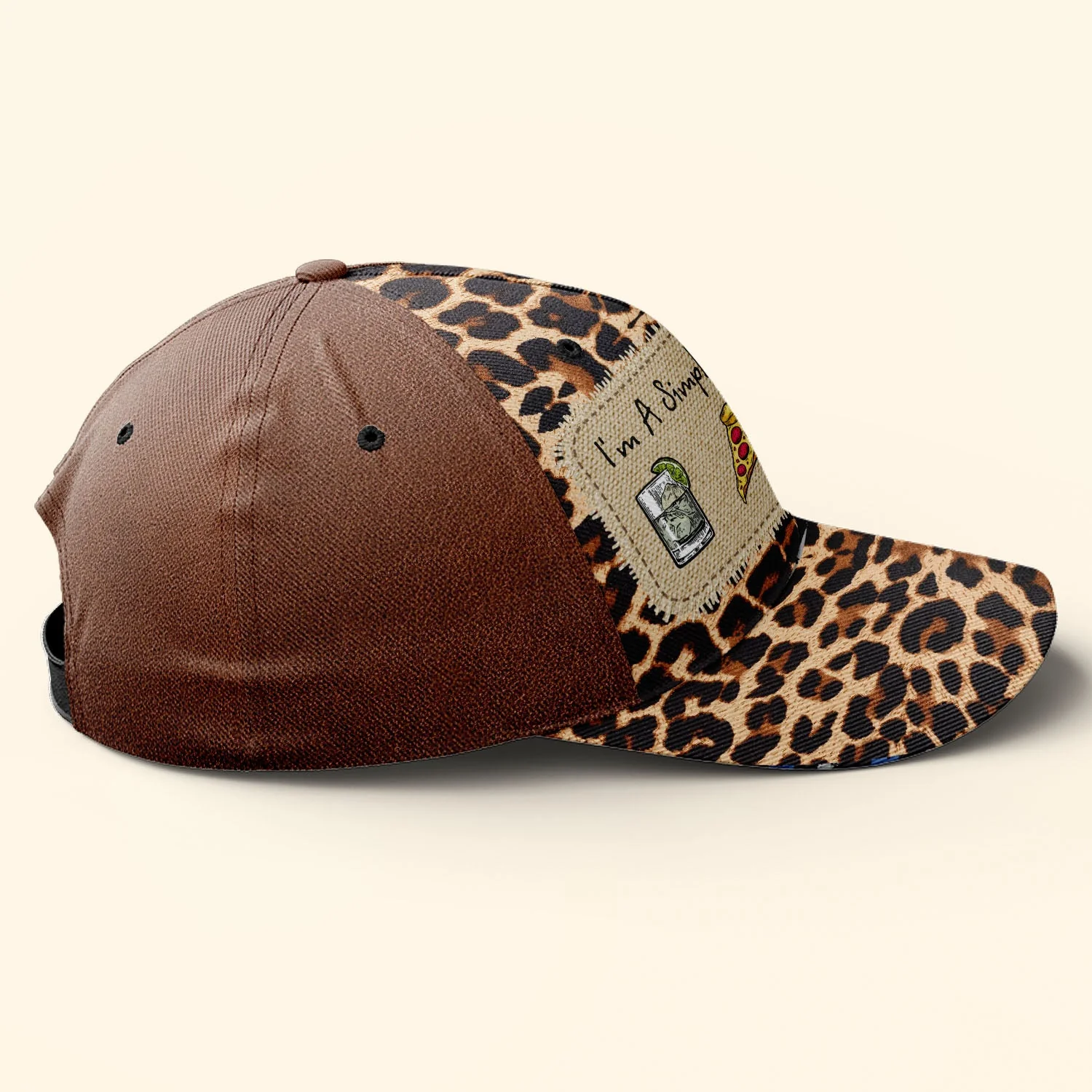 I Am A Simple Woman - Personalized Classic Cap - Image 3