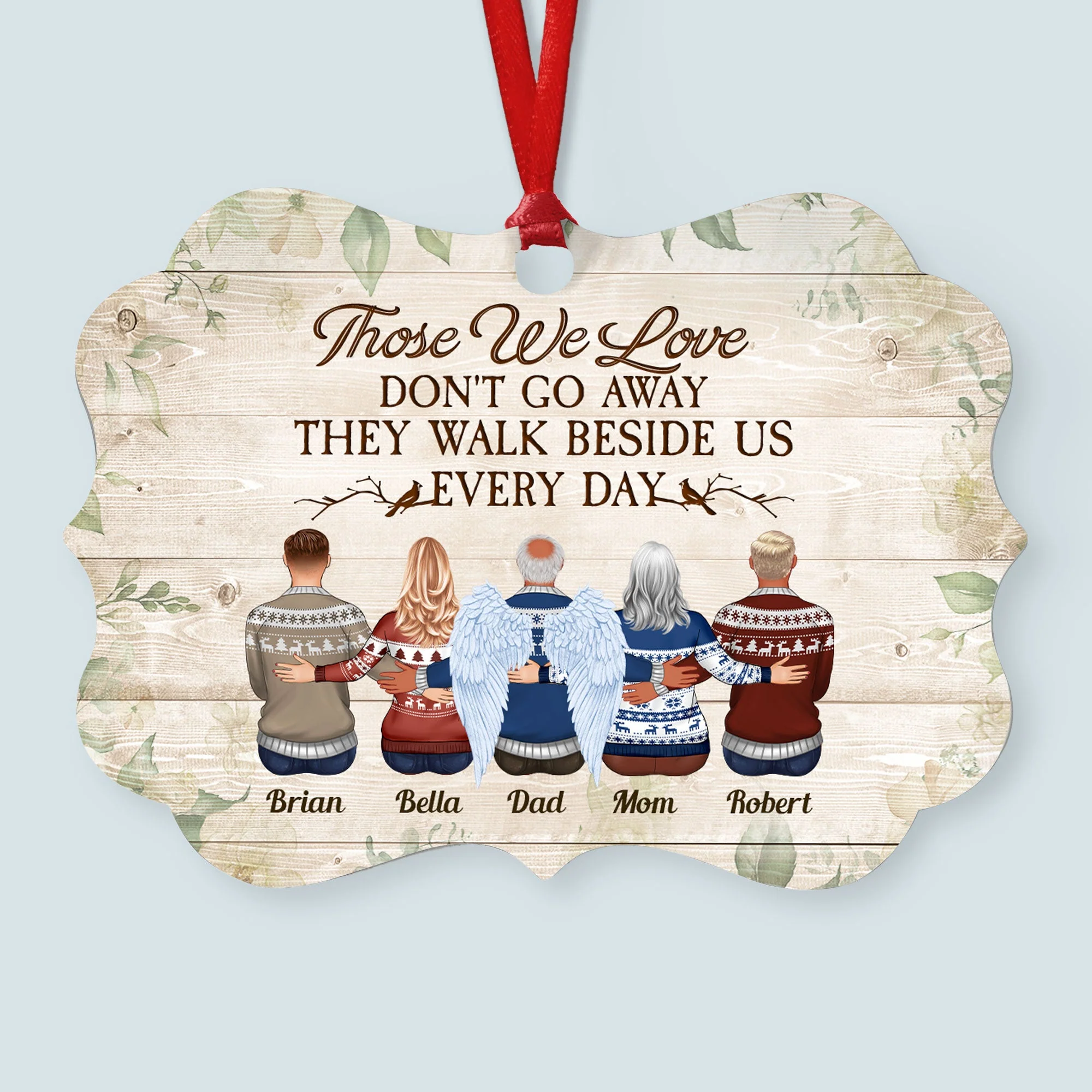 I Am Always With You - Personalized Memorial Ornament - Image 2