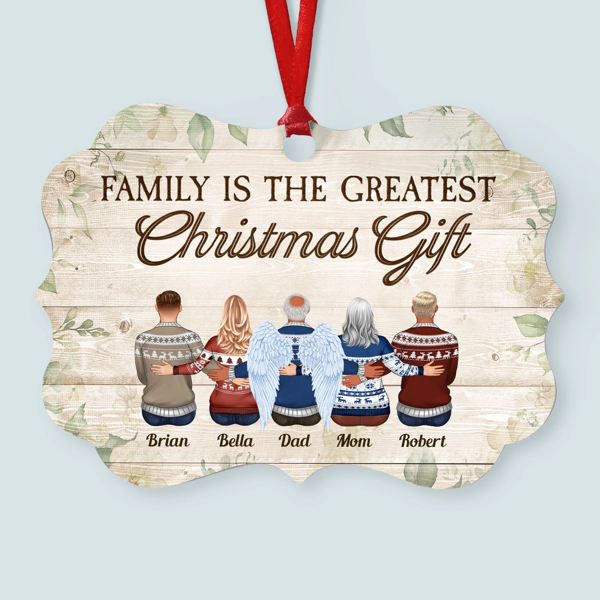I Am Always With You - Personalized Memorial Ornament - Image 7