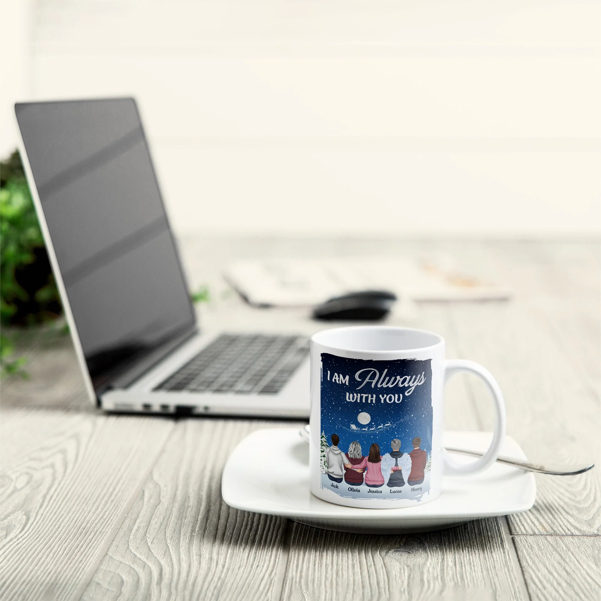 I Am Always With You - Personalized Mug - Image 3