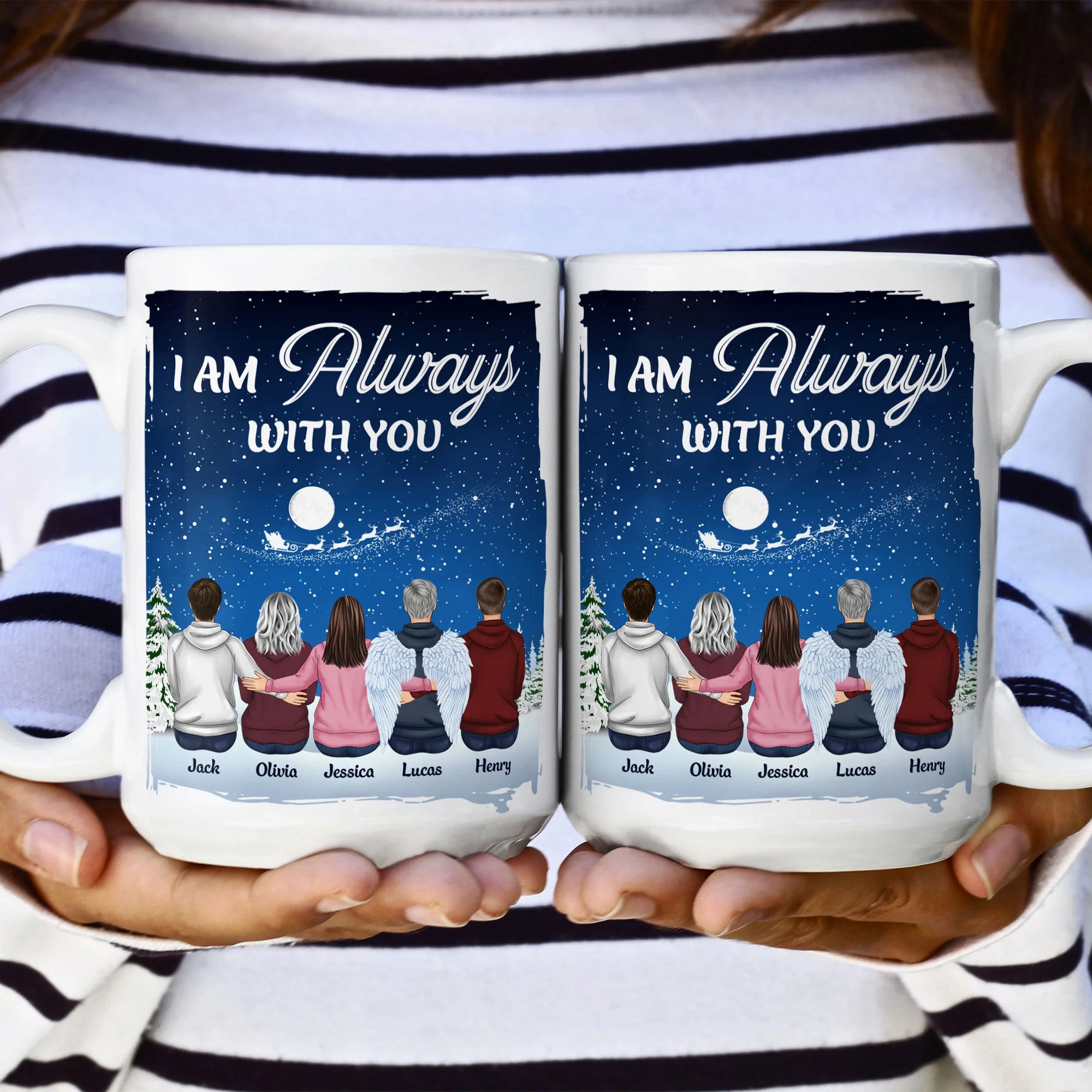 I Am Always With You - Personalized Mug - Image 6