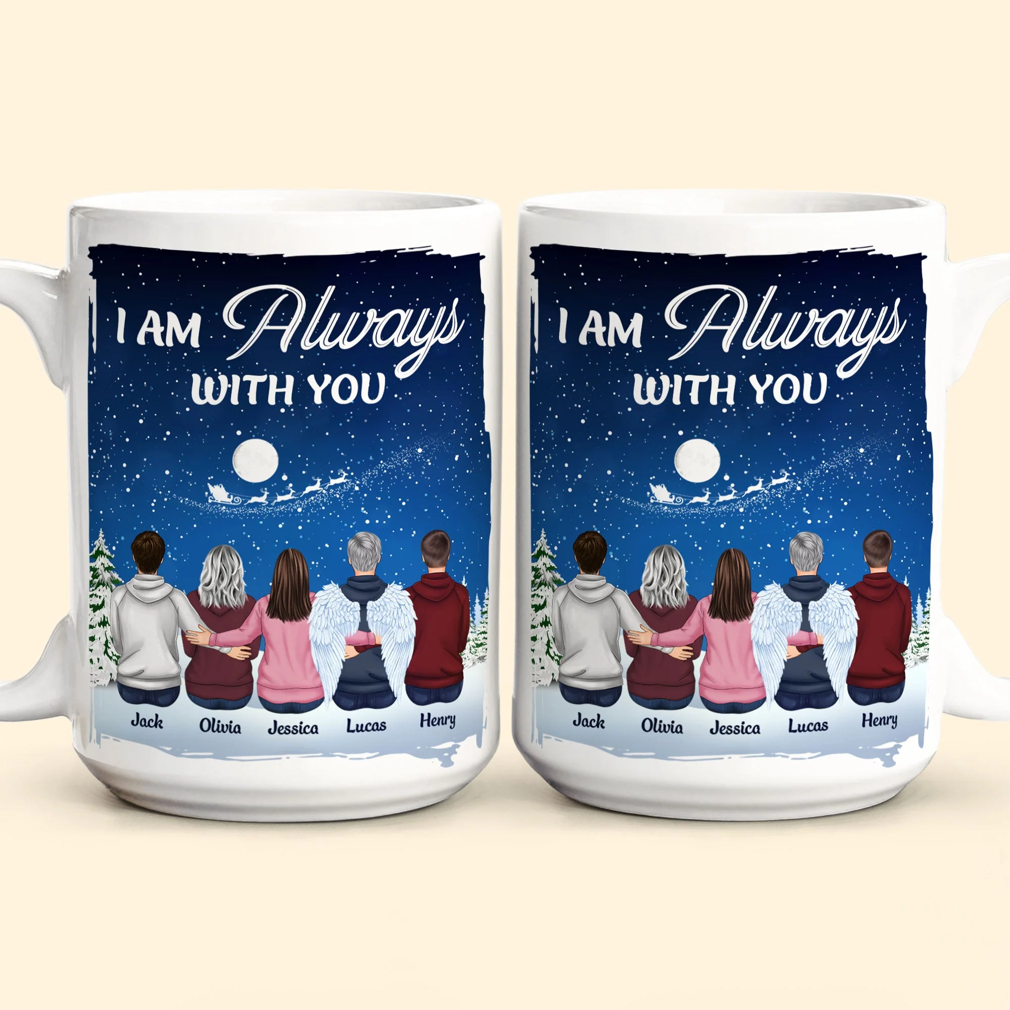 I Am Always With You - Personalized Mug - Image 8