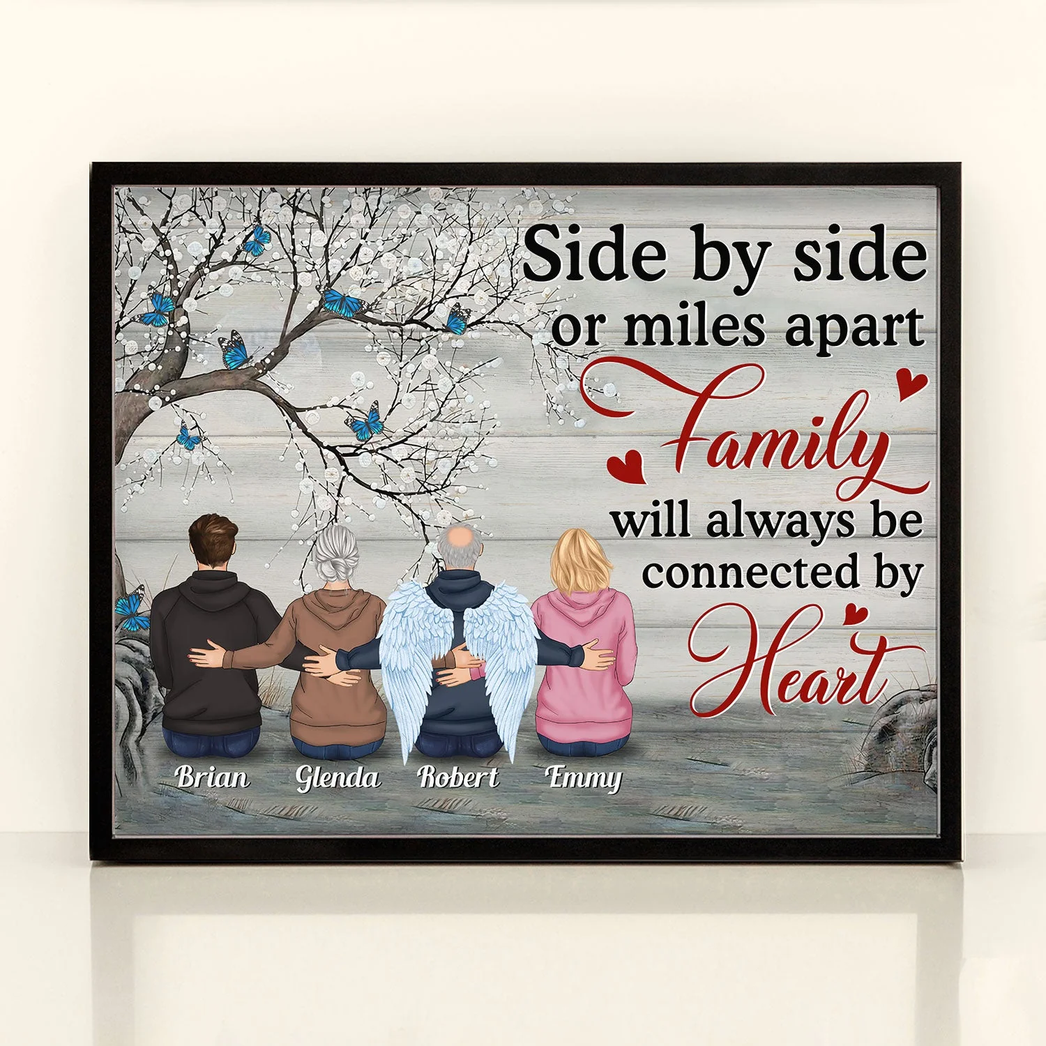 I Am Always With You - Personalized Poster - Memorial Gift For Family Members - Image 2