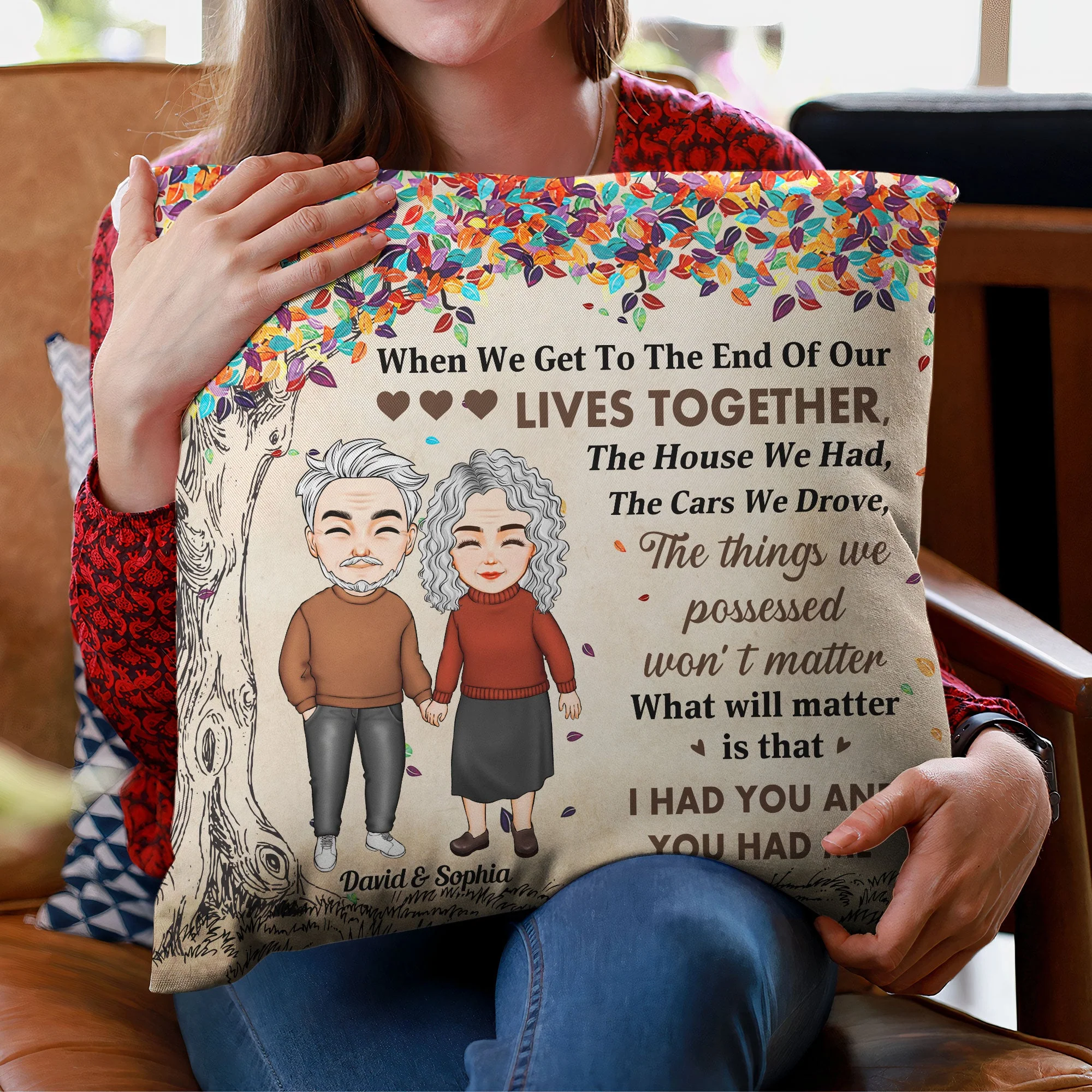 I Had You And You Had Me - Personalized Pillow (Insert Included) - Image 3