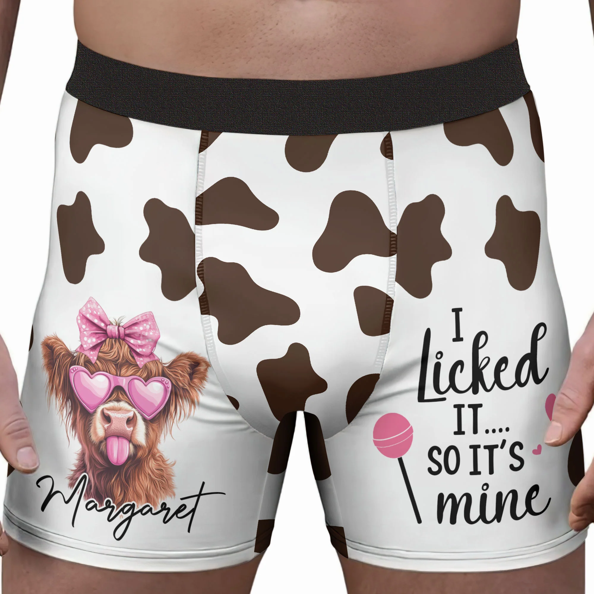 I Licked It So It's Mine - Personalized Men's Boxer Briefs