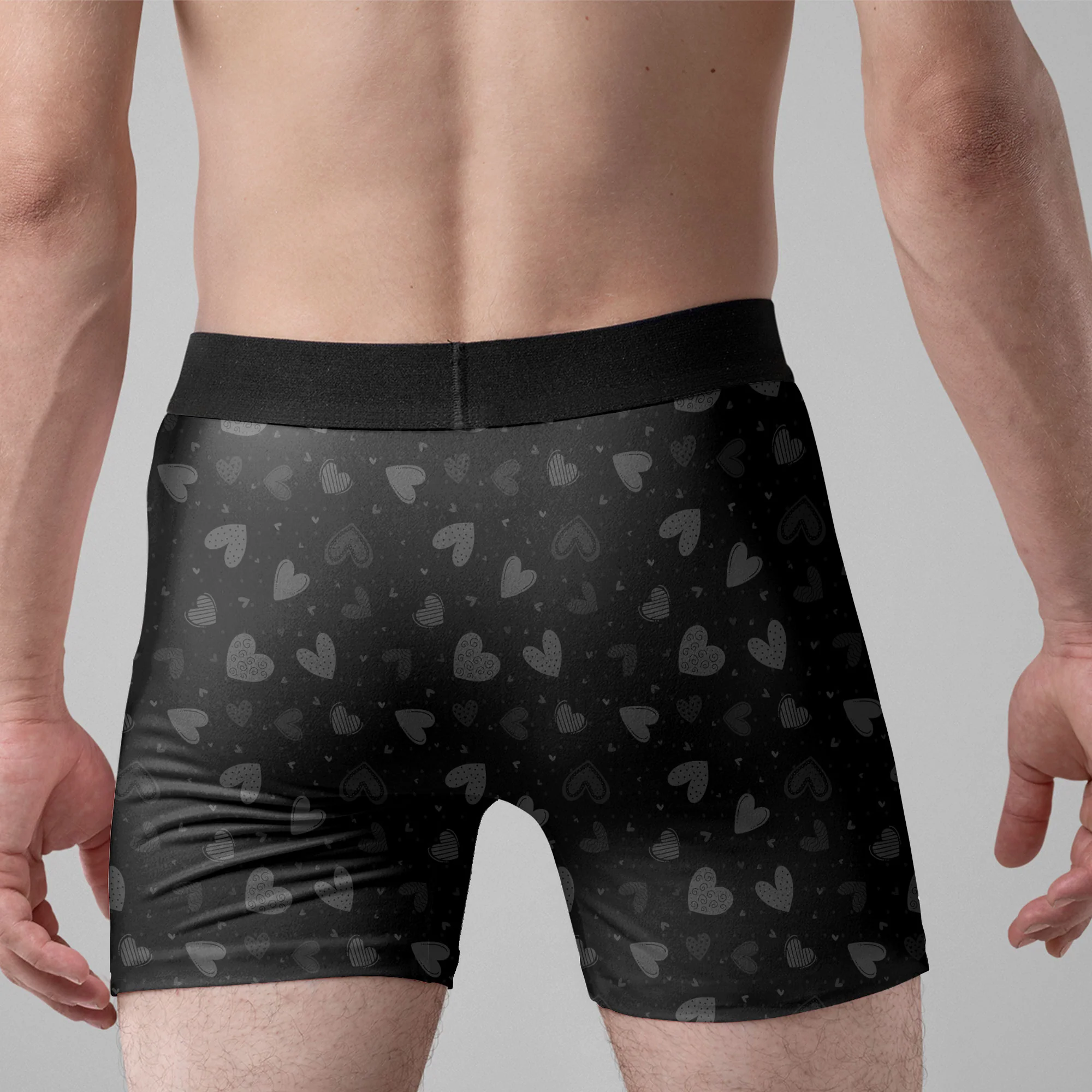 I Love You For Your Personality - Personalized Men's Boxer Briefs - Image 2