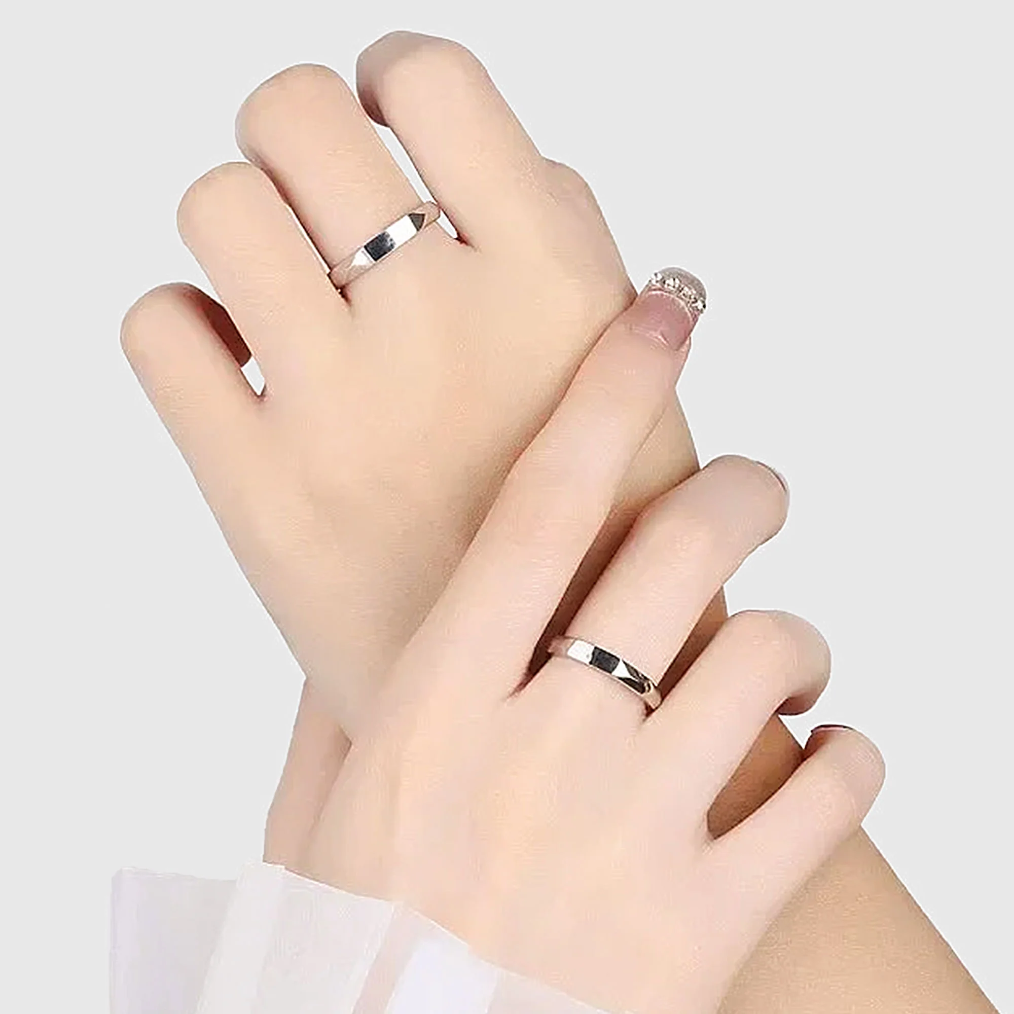 I Love You - Luminous Affection Couple Ring - Image 7