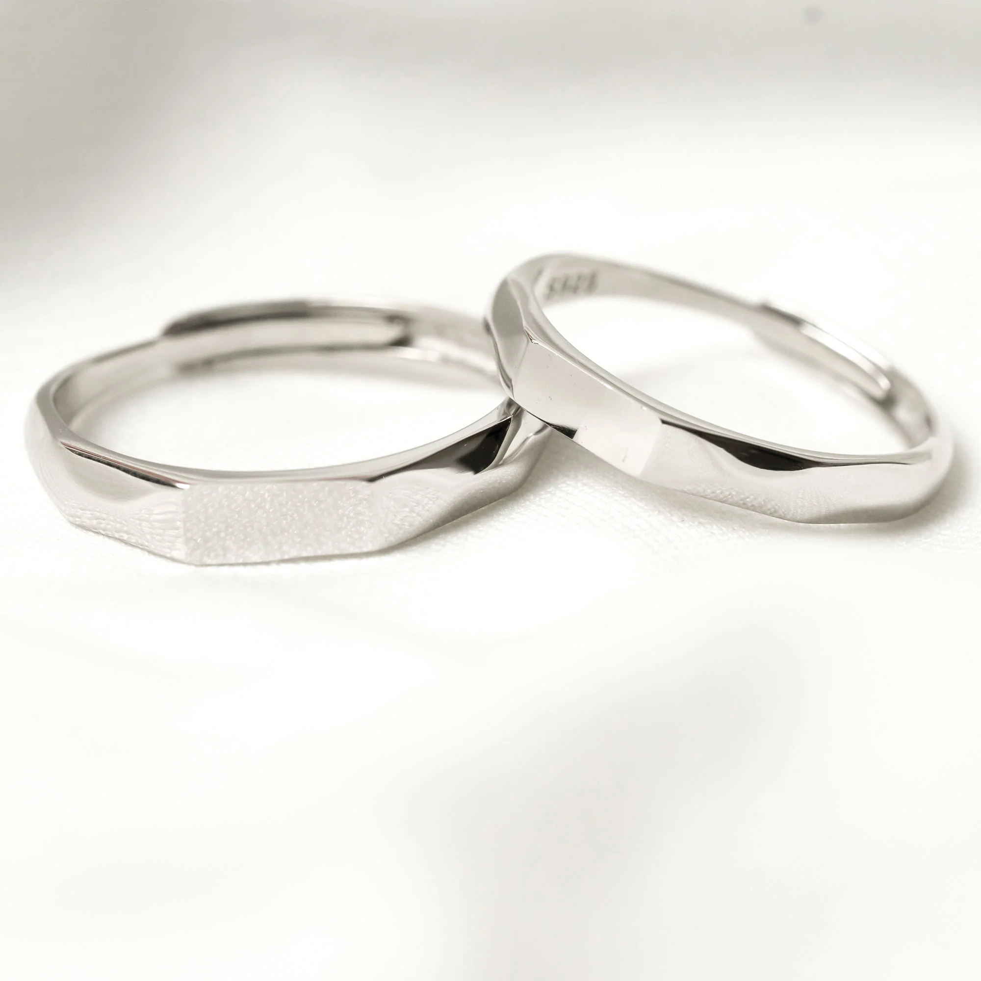 I Love You - Luminous Affection Couple Ring - Image 8