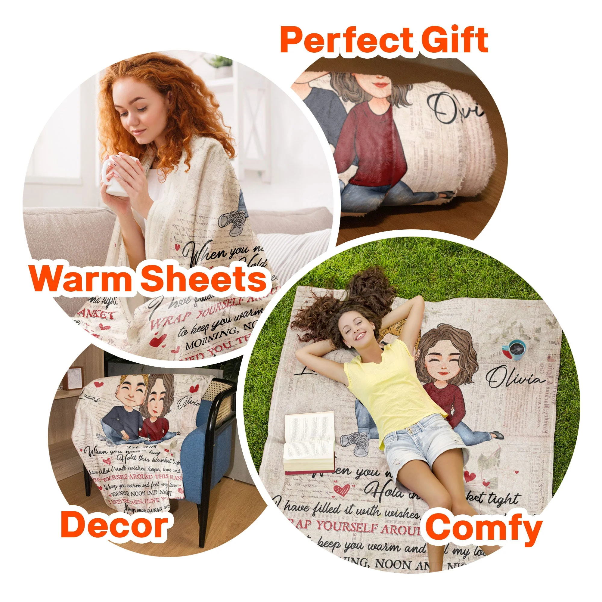 I Loved You Then, I Love You Still - Personalized Blanket - Image 5