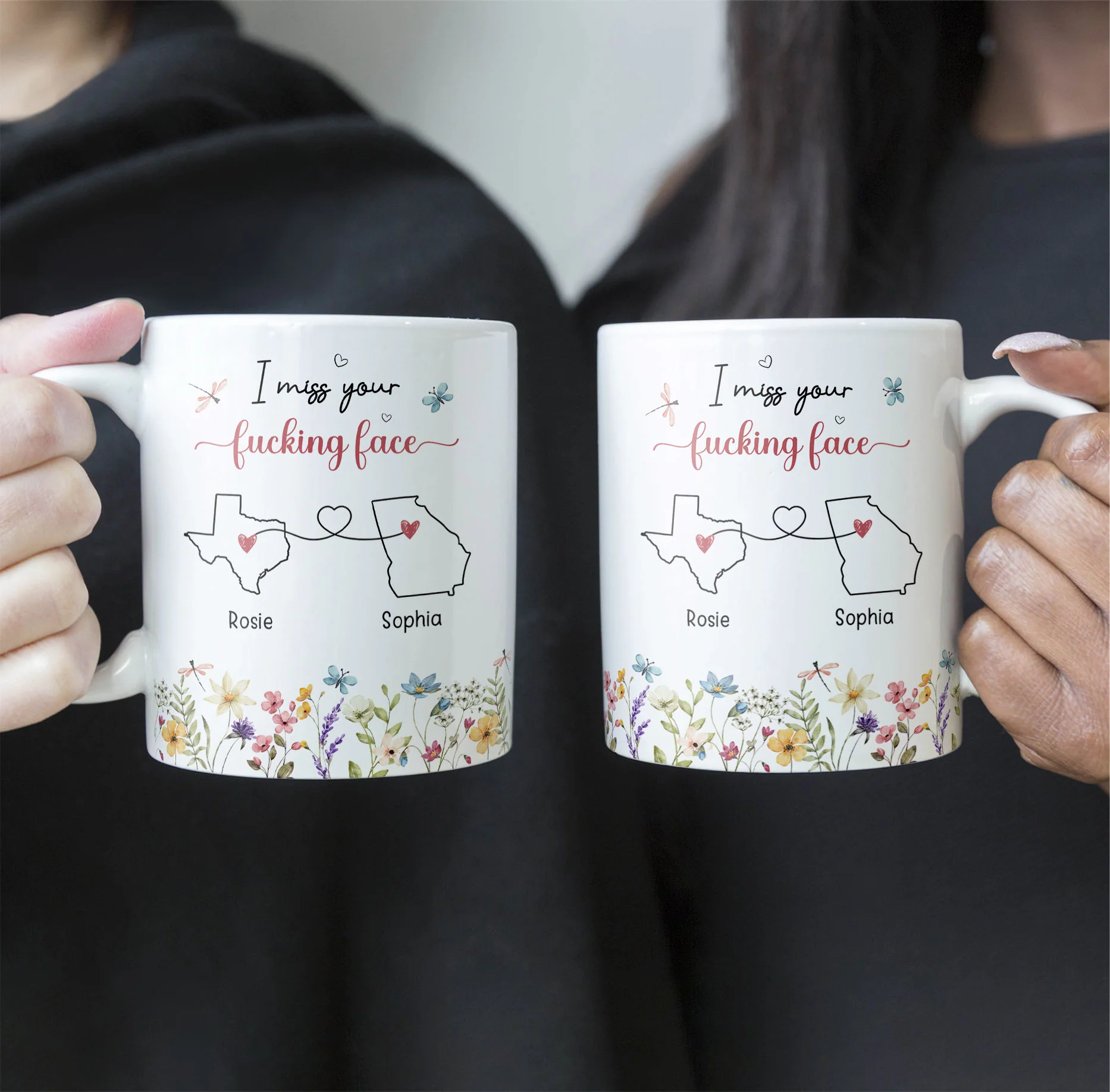 I Miss Your F*cking Face - Personalized Mug - Image 2