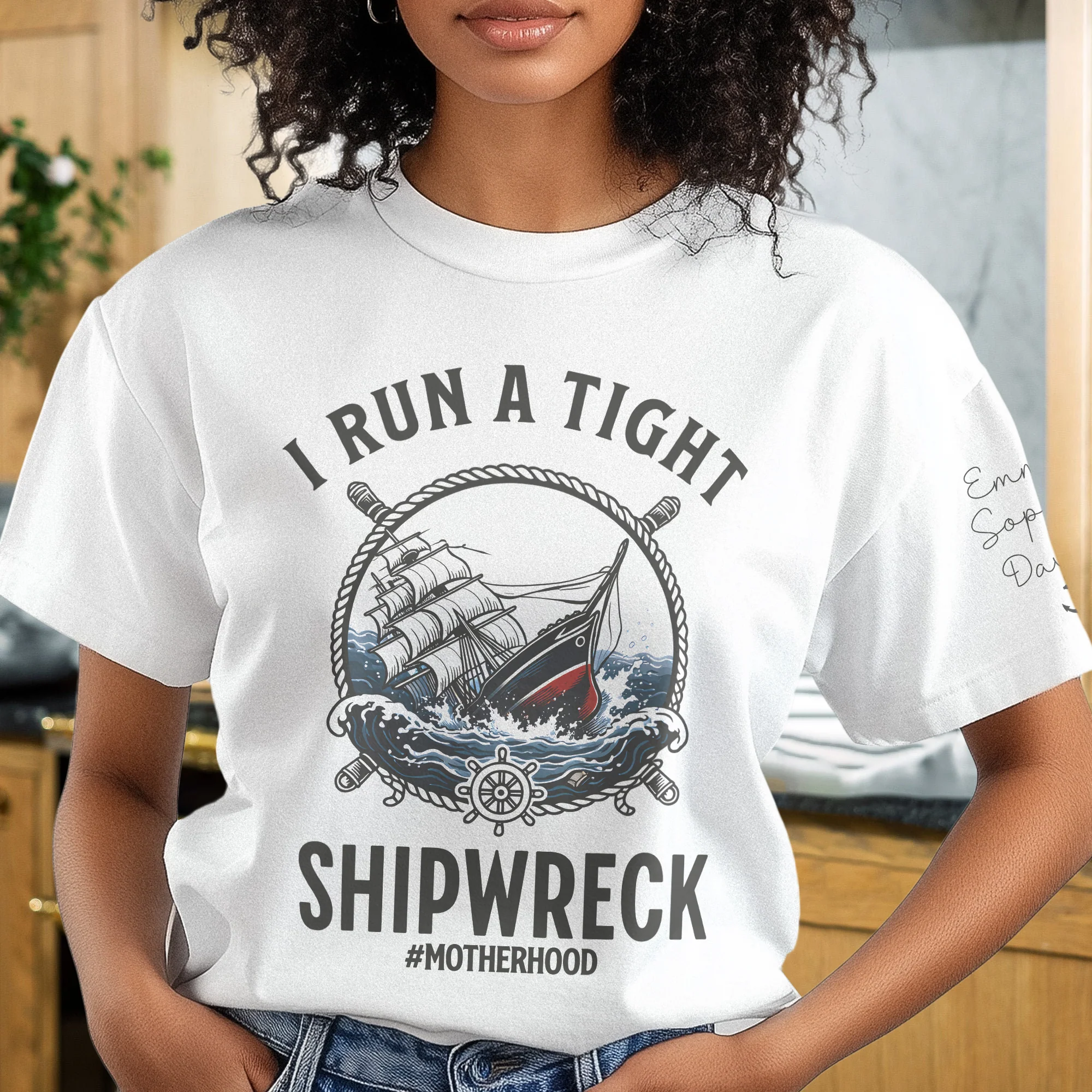 I Run A Tight Shipwreck - Personalized Shirt - Image 6