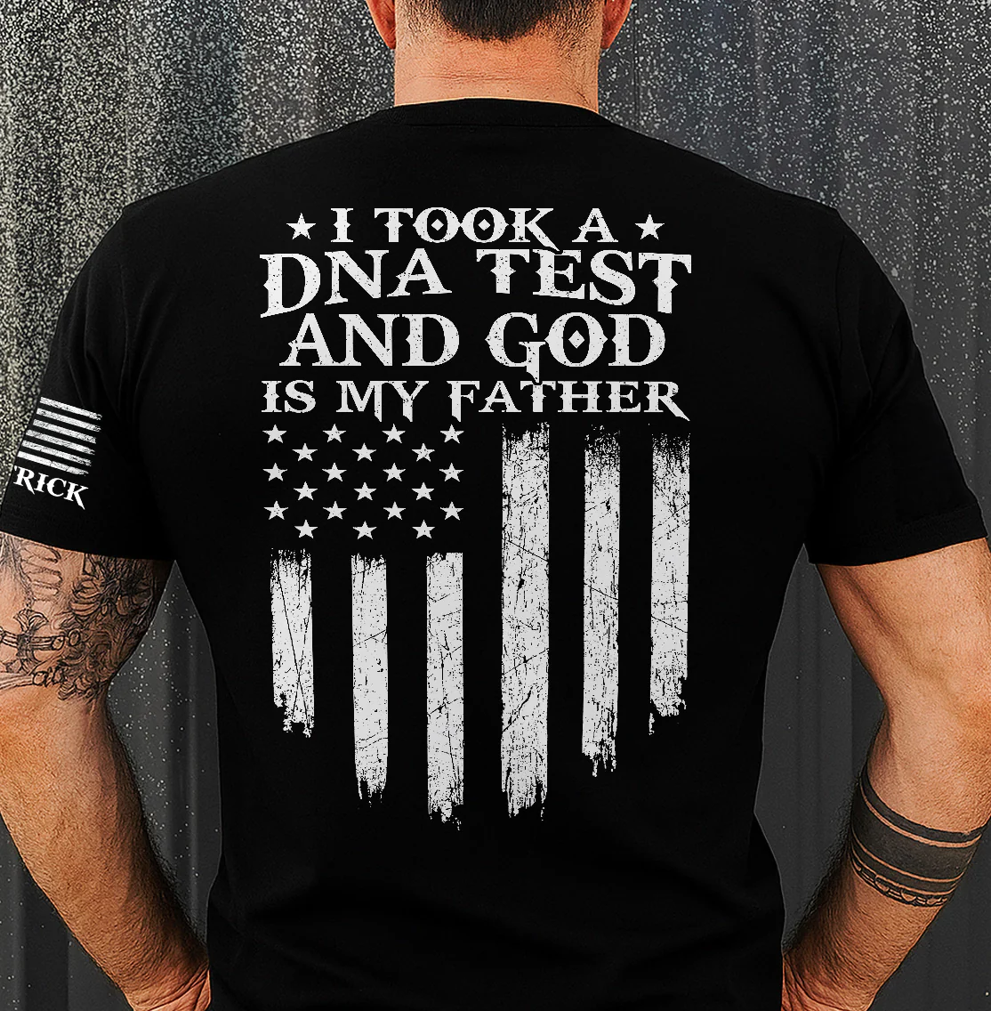 I Took A DNA Test And God Is My Father - Personalized Shirt - Image 2