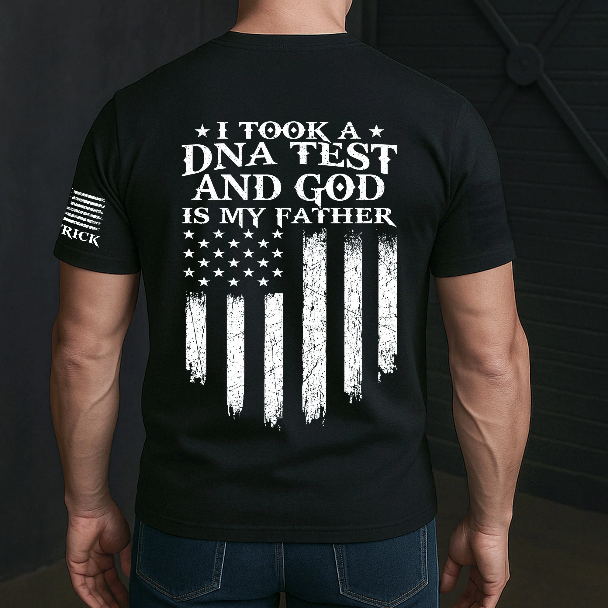 I Took A DNA Test And God Is My Father - Personalized Shirt - Image 4