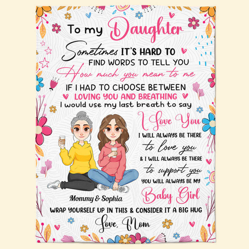 I Will Always Be There To Love You - Personalized Blanket - Image 7