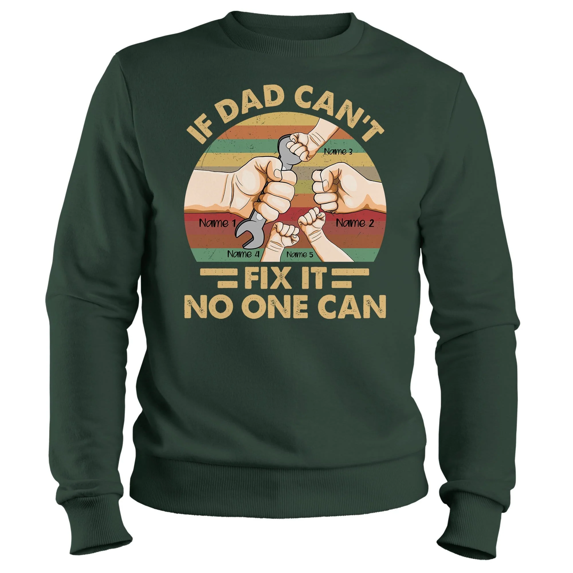 If Dad Can't Fix It No One Can Shirt - Father's Day Shirt - Image 6
