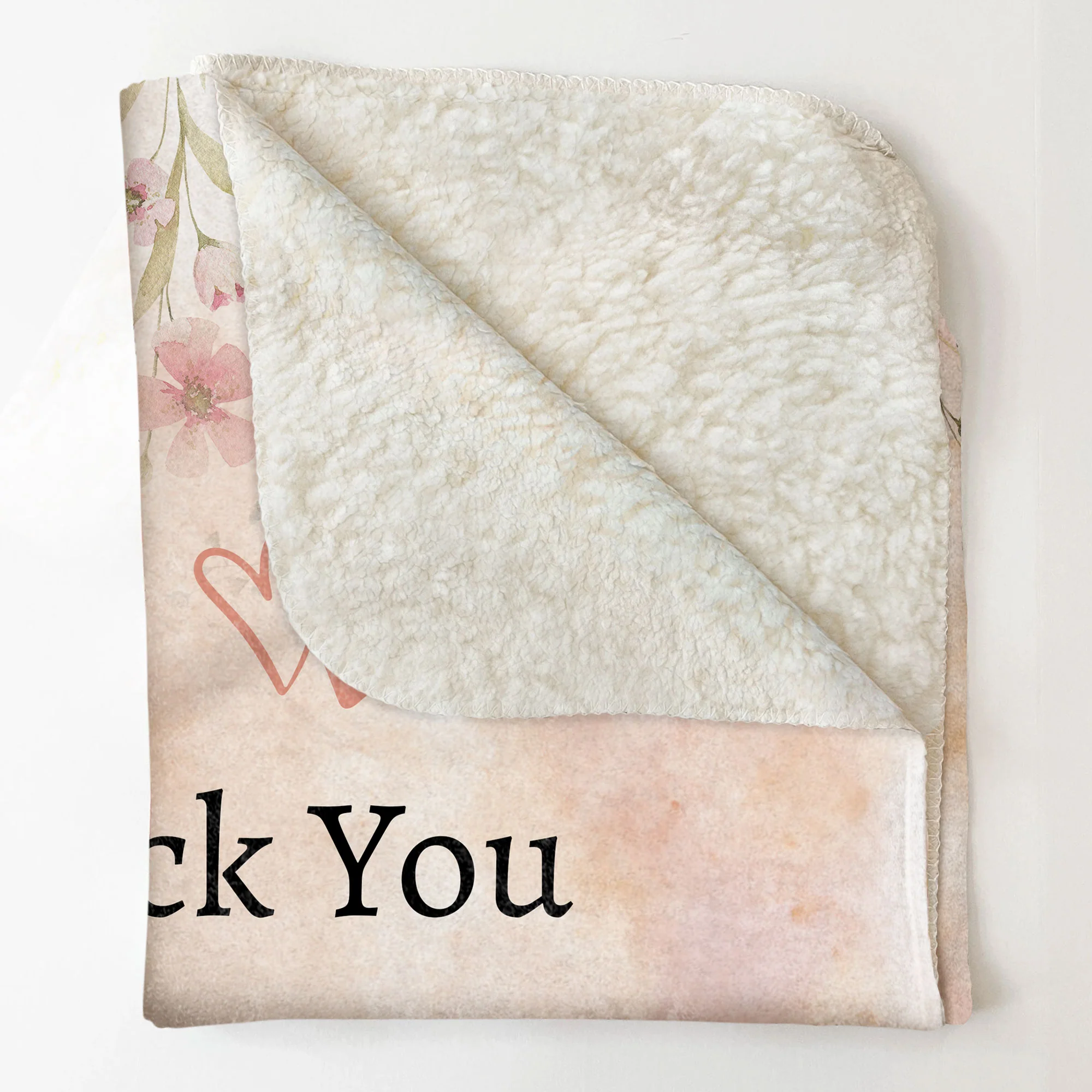 If Friends Were Flowers I'd Pick You - Personalized Blanket - Image 7