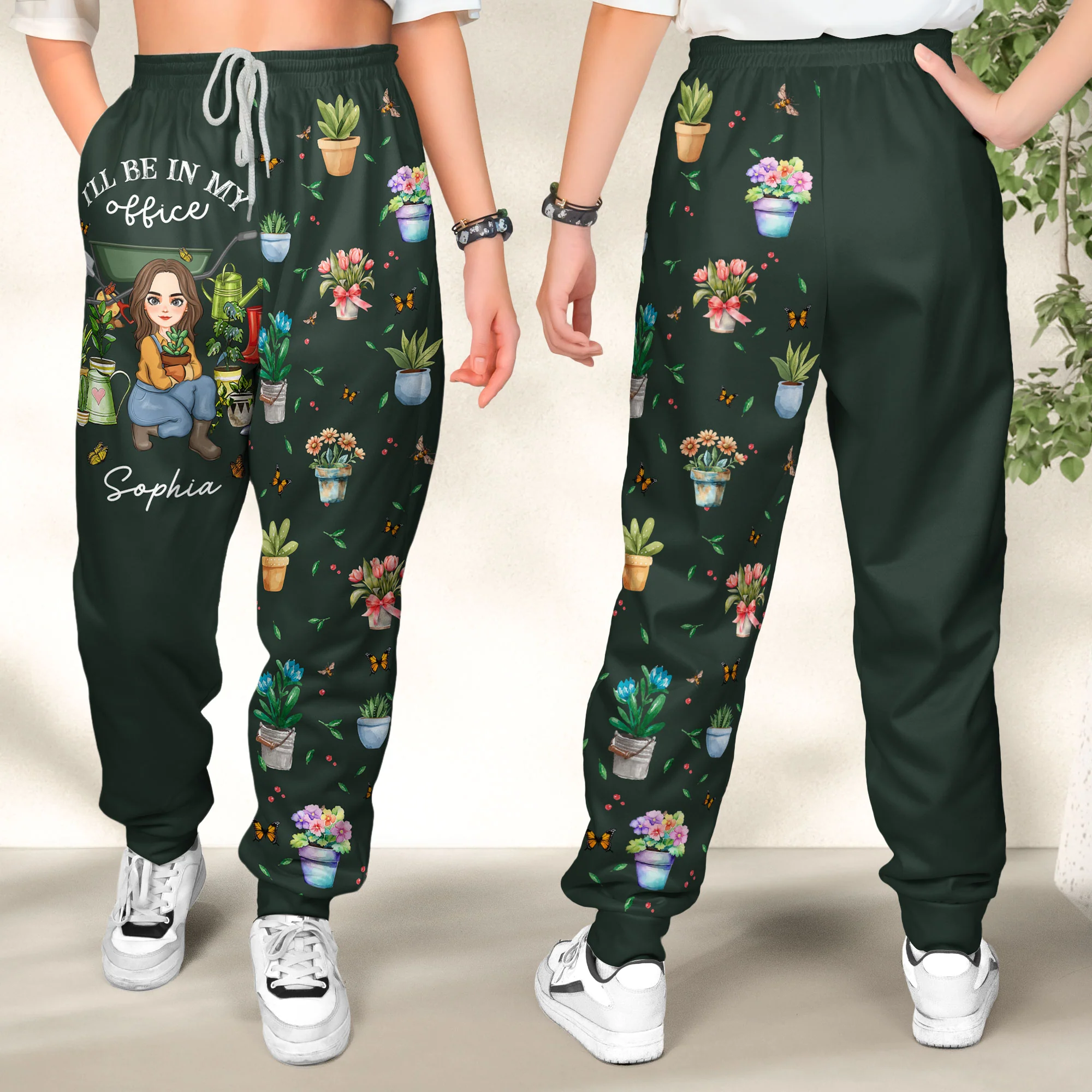 I'll Be In My Office - Personalized Sweatpants - Image 3