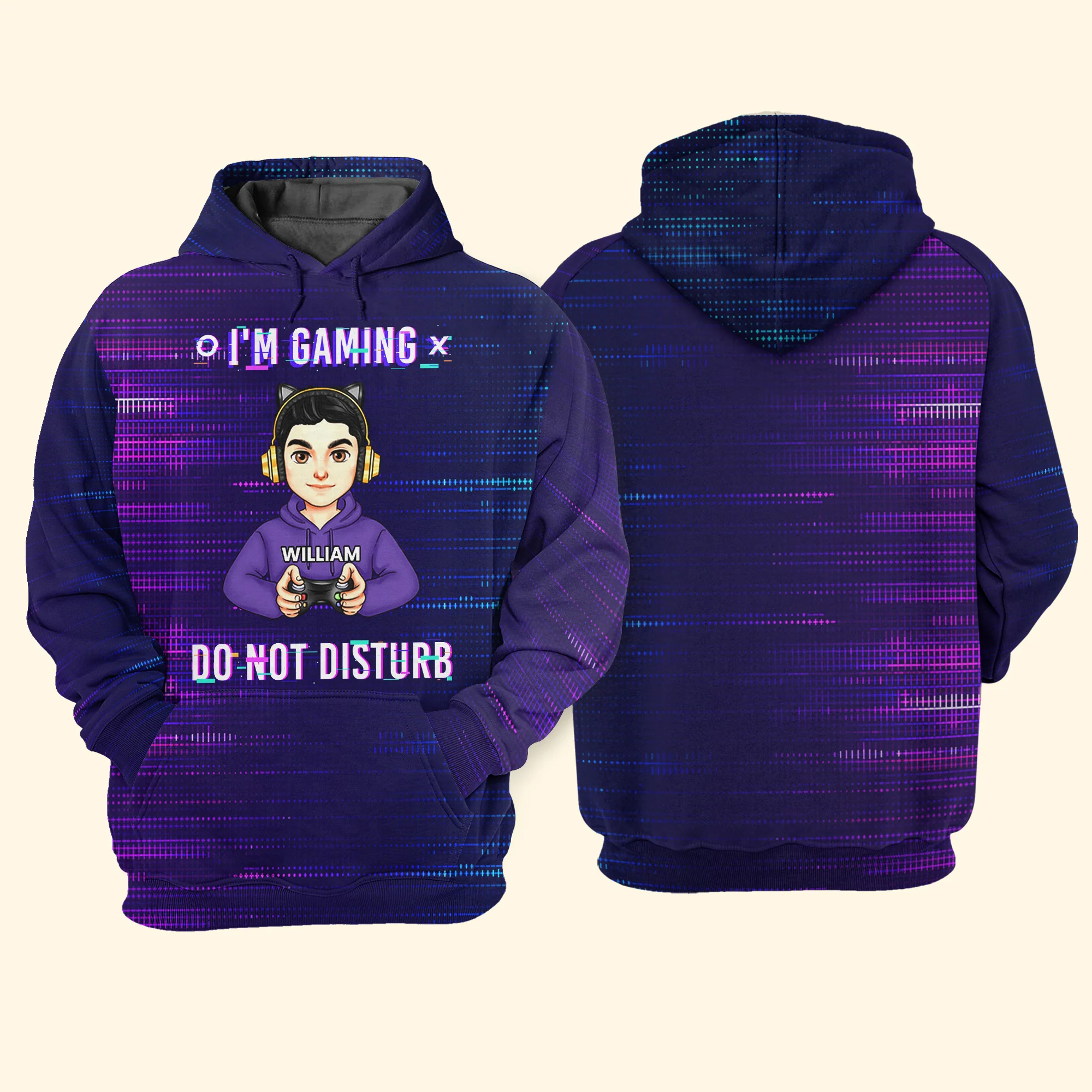 I'm Gaming Do Not Disturb - Personalized 3D Shirt - Image 3