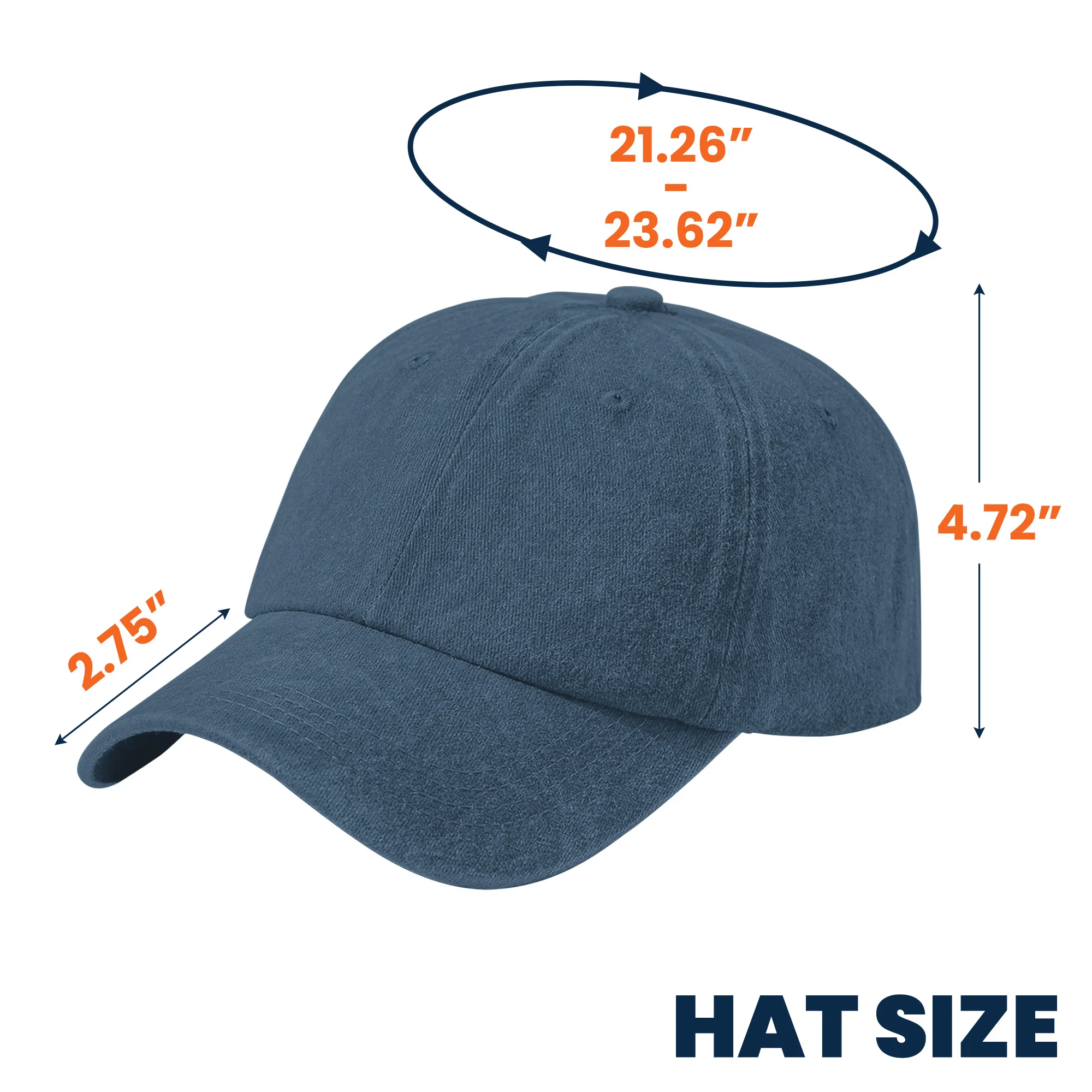 I'm That Legendary Everyone Is Talking About - Personalized Distressed Denim Cap - Image 8