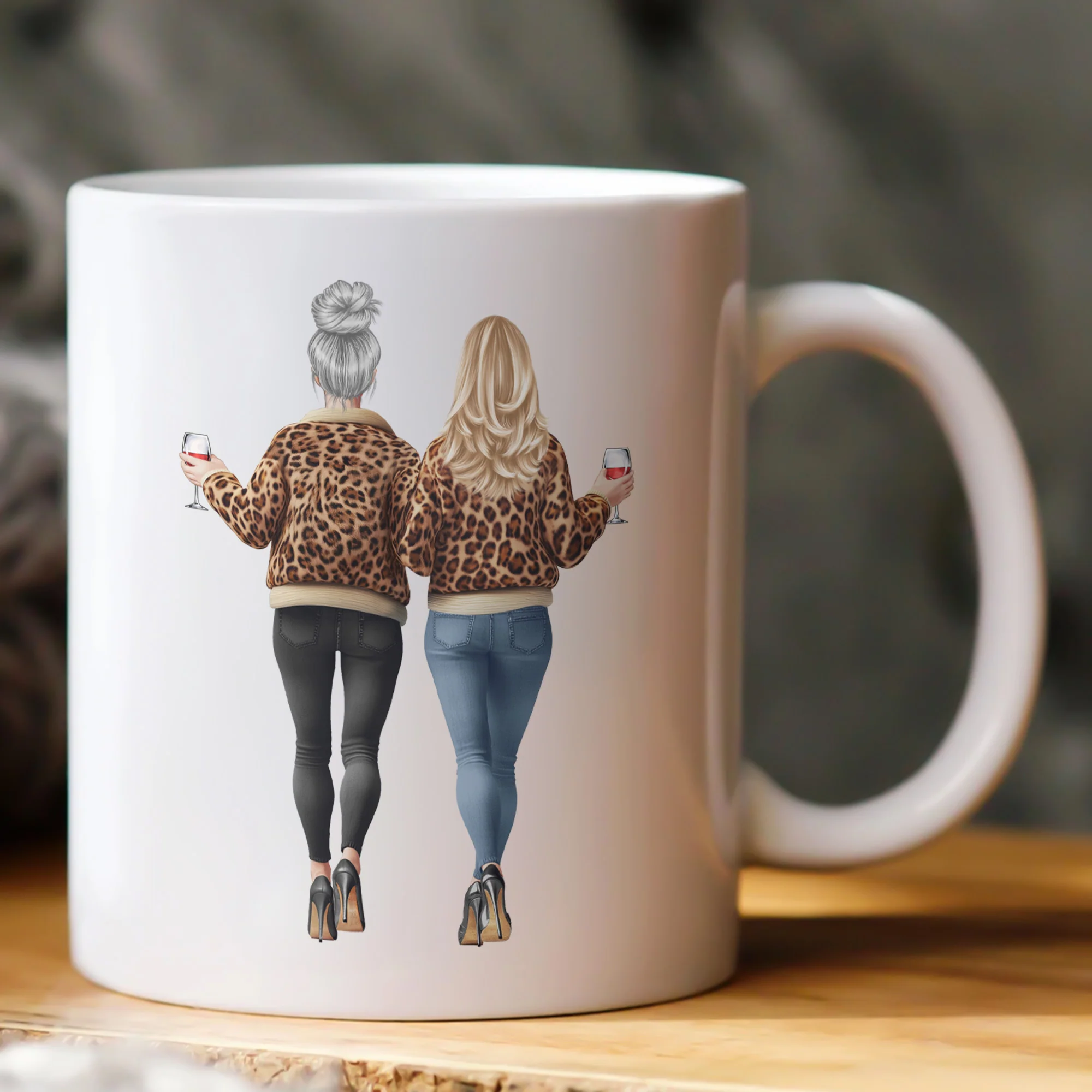 In A World Full Of C*nts You’re My Favorite - Funny Friendship Gifts - Personalized Mug - Image 2