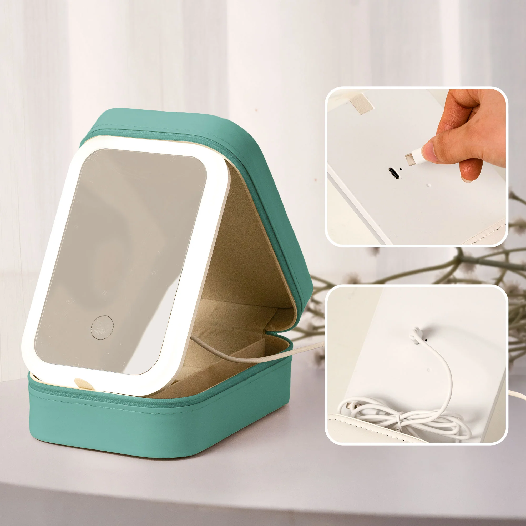 In Case You Forget, You’re Awesome Here’s Your Reminder - Custom Makeup Box With LED Mirror - Image 6