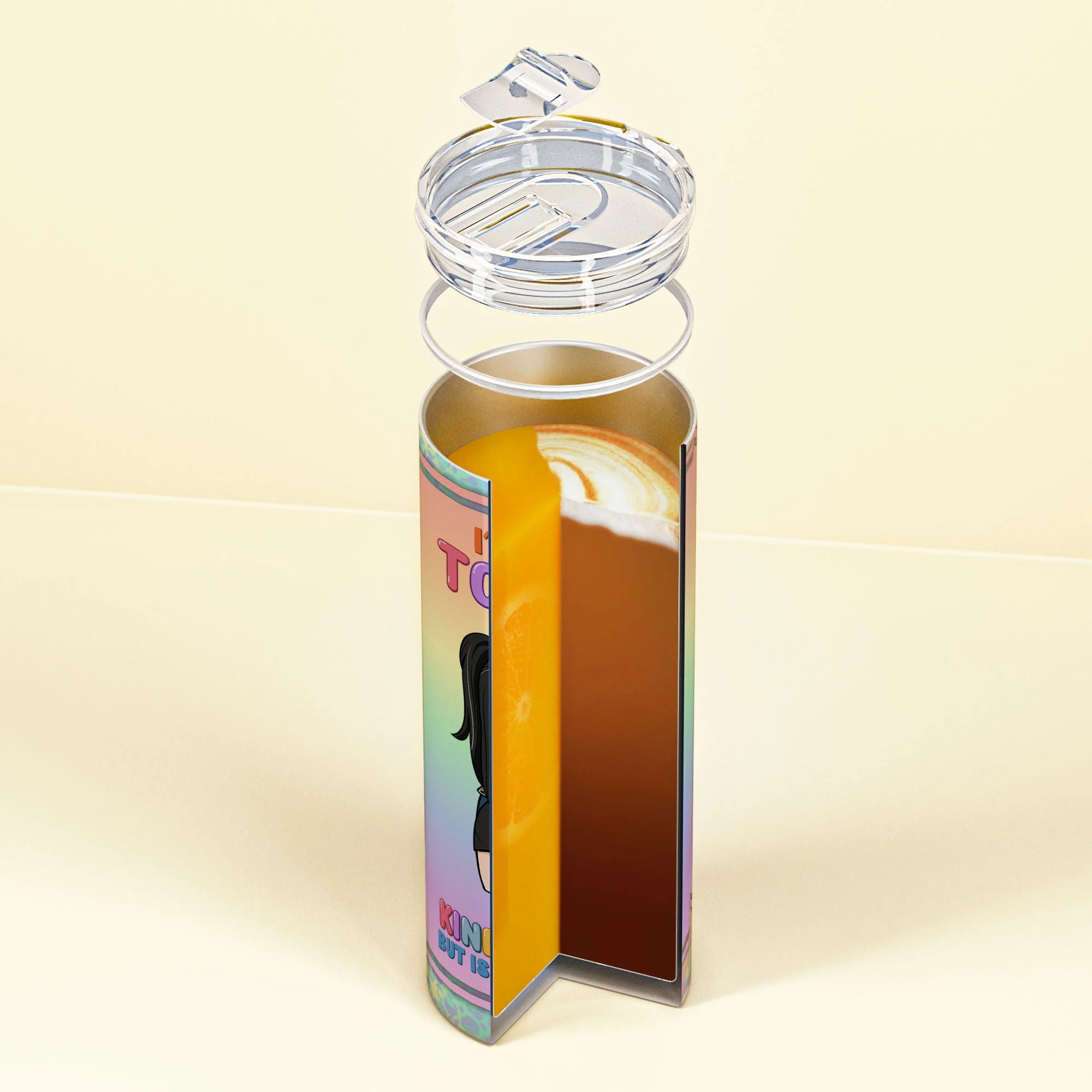 Is It Ready For Me - Personalized Skinny Tumbler - Back To School Gift For Sons, Daughters, Grandkids, Nieces, Nephews - Image 4
