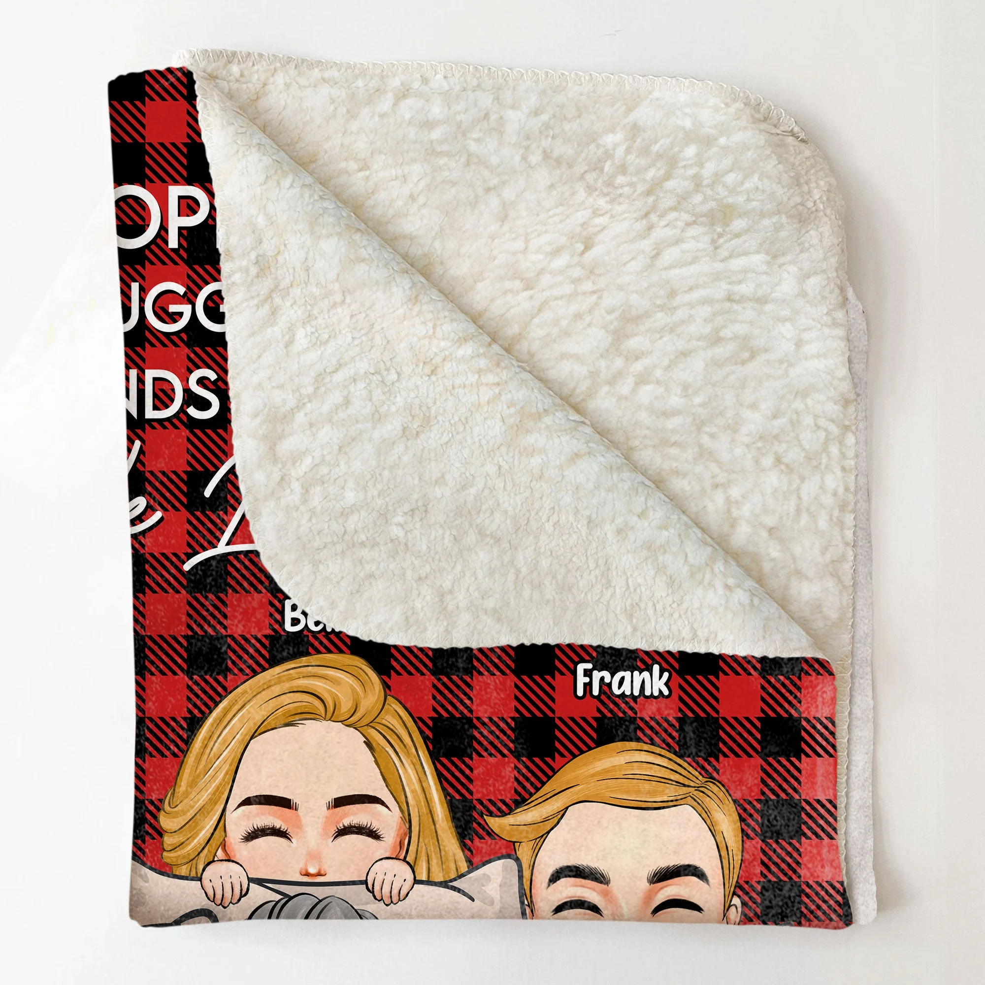 It Reminds You How Much We Love You - Ver 2 - Personalized Blanket - Image 4