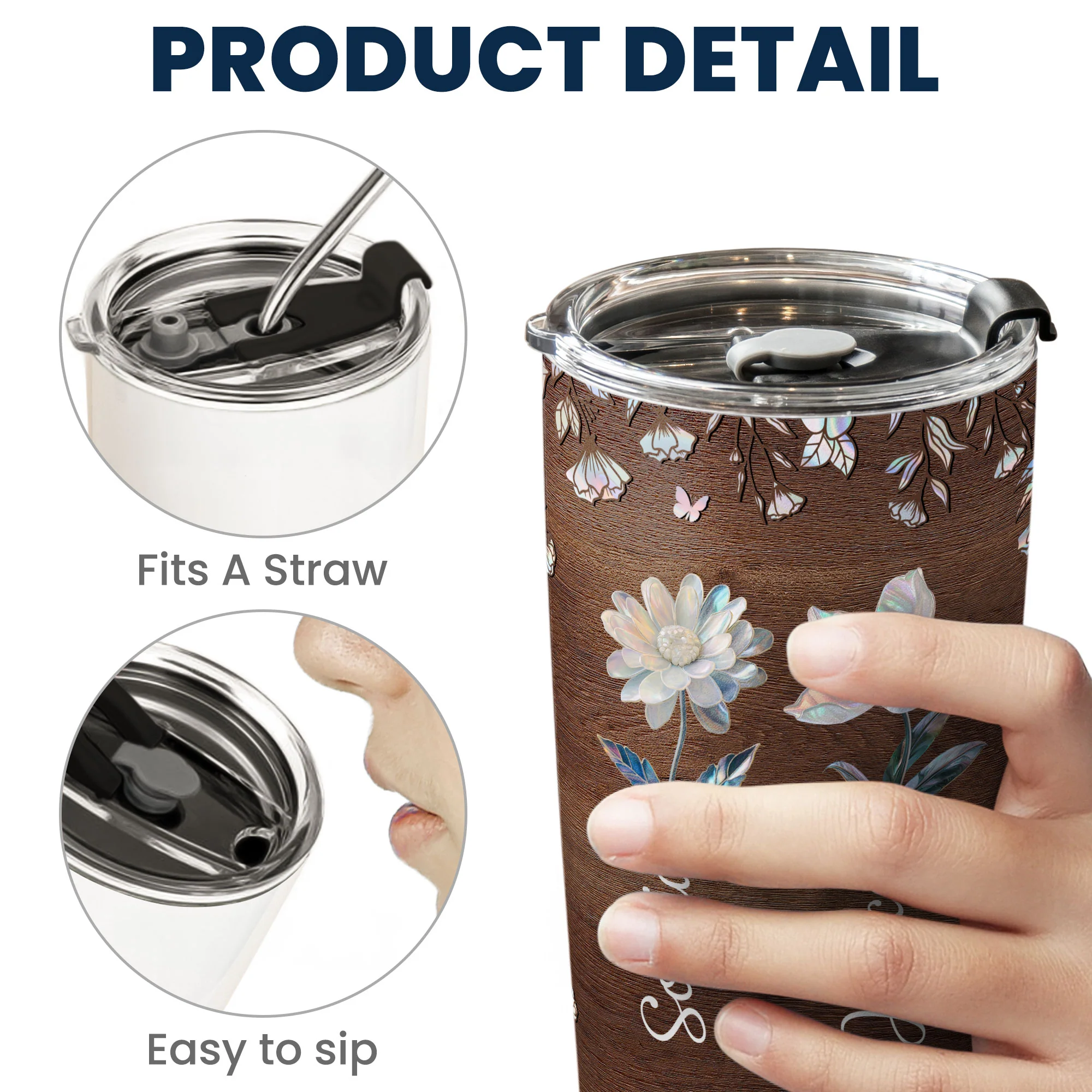 It Takes A Long Time To Grow An Old Friend Birth Month Ver - Personalized Tumbler Cup - Image 4