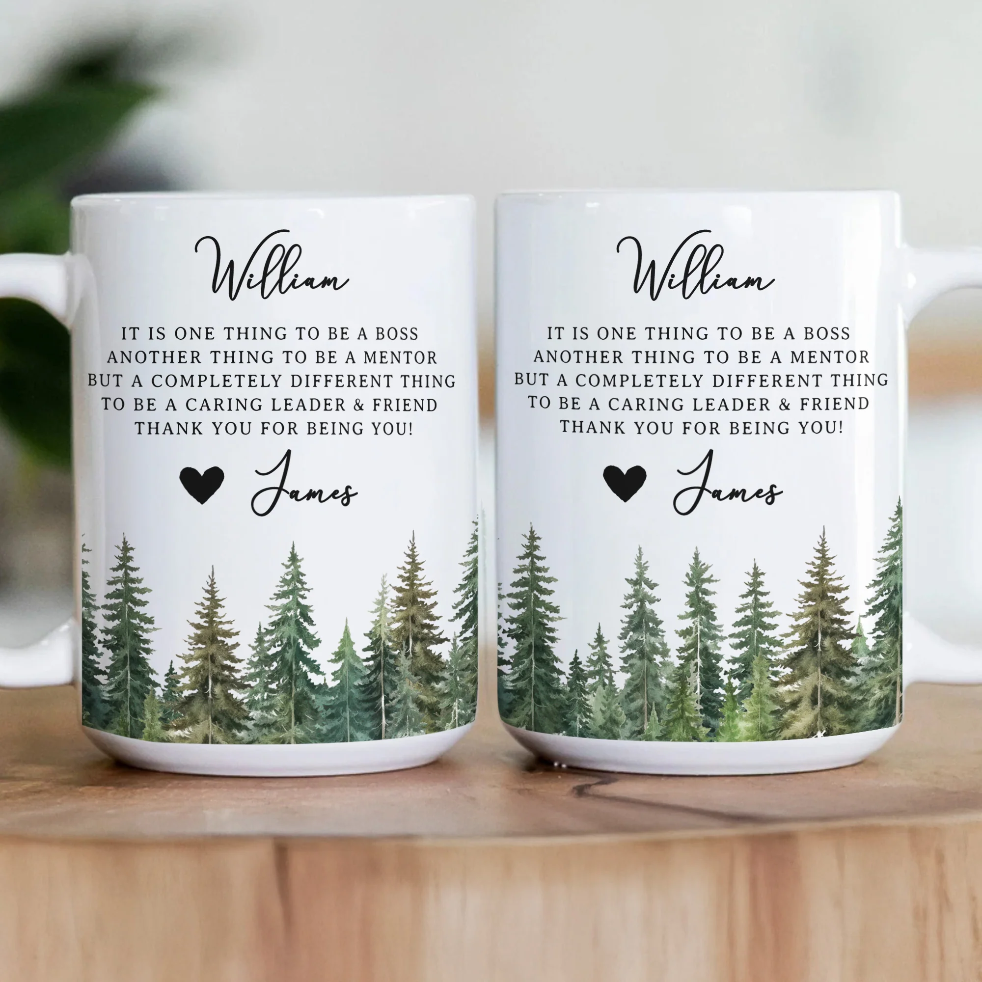 It Takes A Village Thank You Gift For Teacher Appreciation, Coworkers, Boss, Team - Personalized Mug - Image 4
