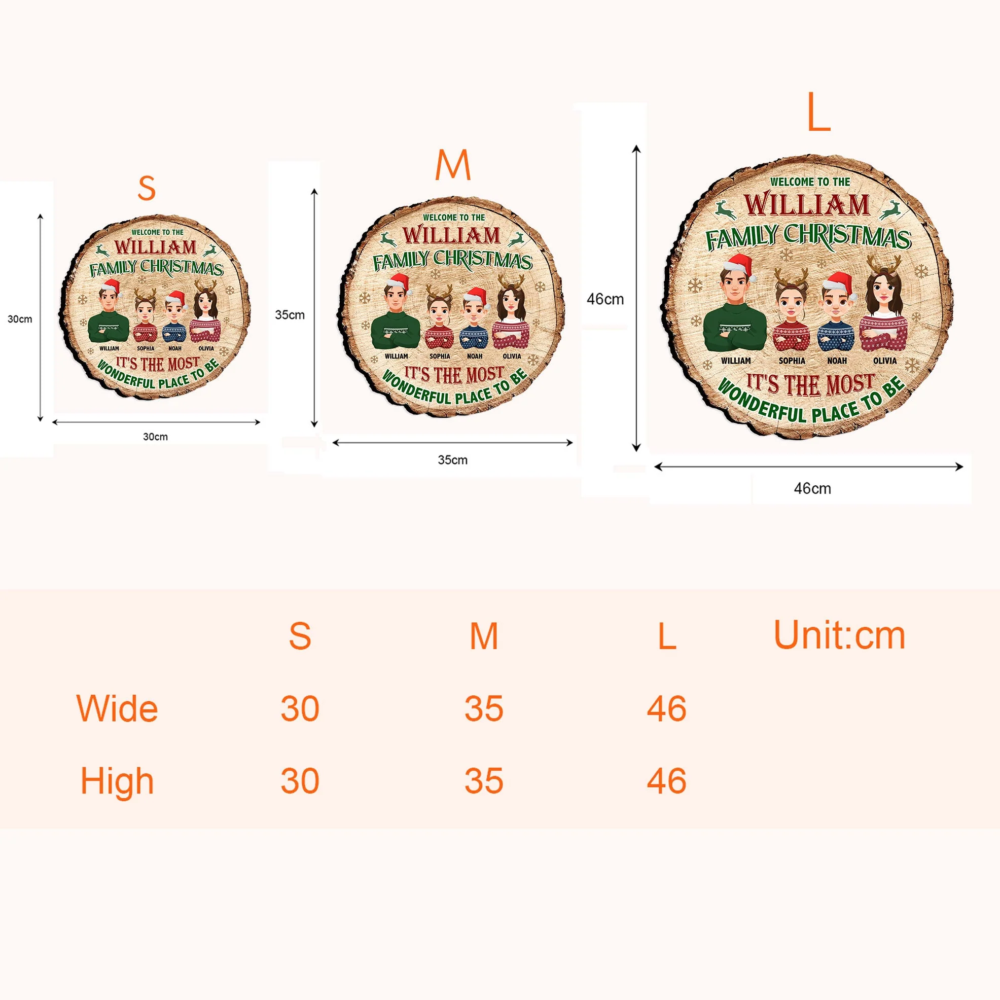 It's The Most Wonderful Place To Be - Personalized Wood Sign - Image 5