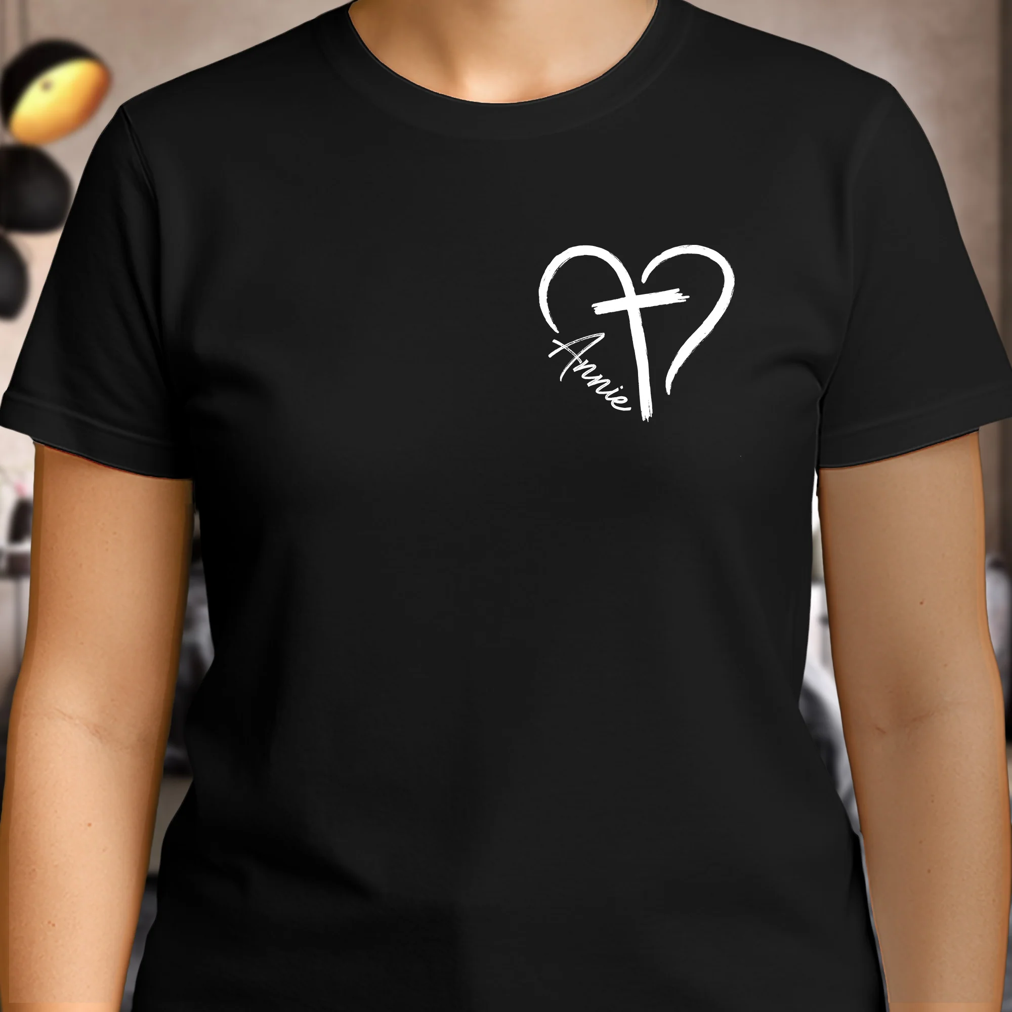 Jesus Has My Back - Personalized Shirt - Image 2