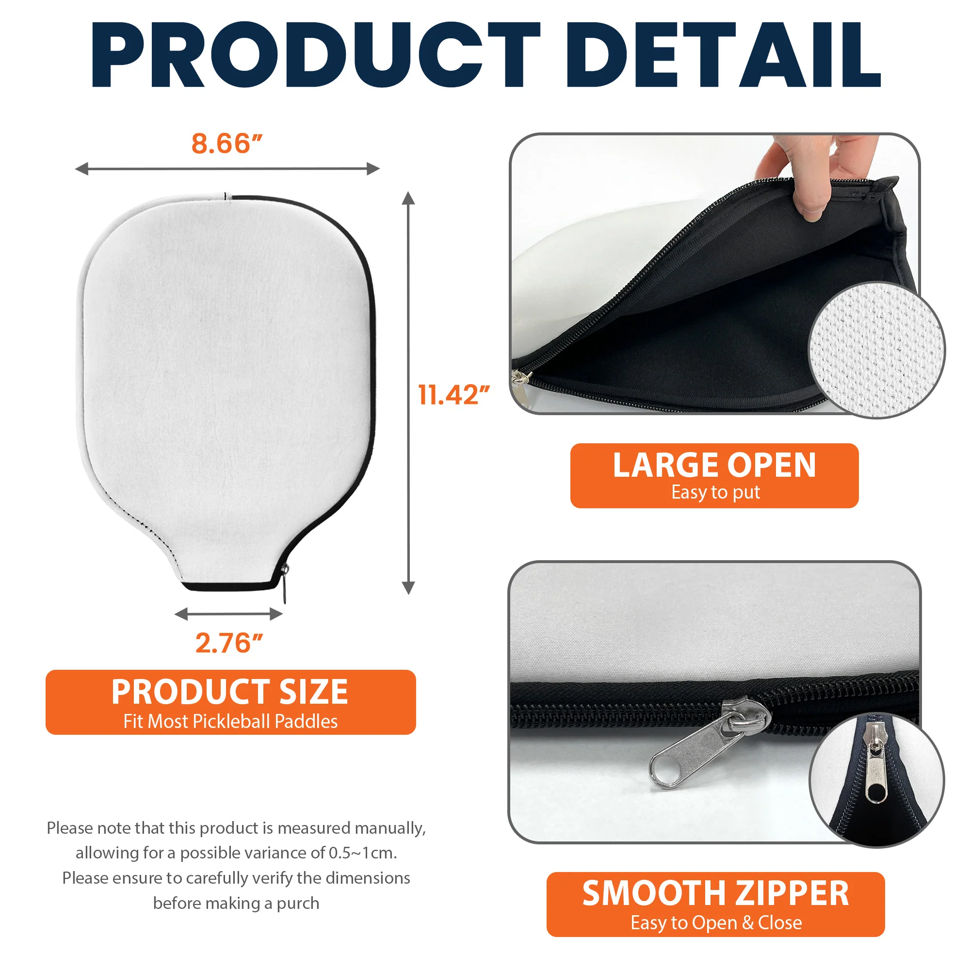 Just One More Game I Promise - Custom Pickleball Paddle Cover - Image 5